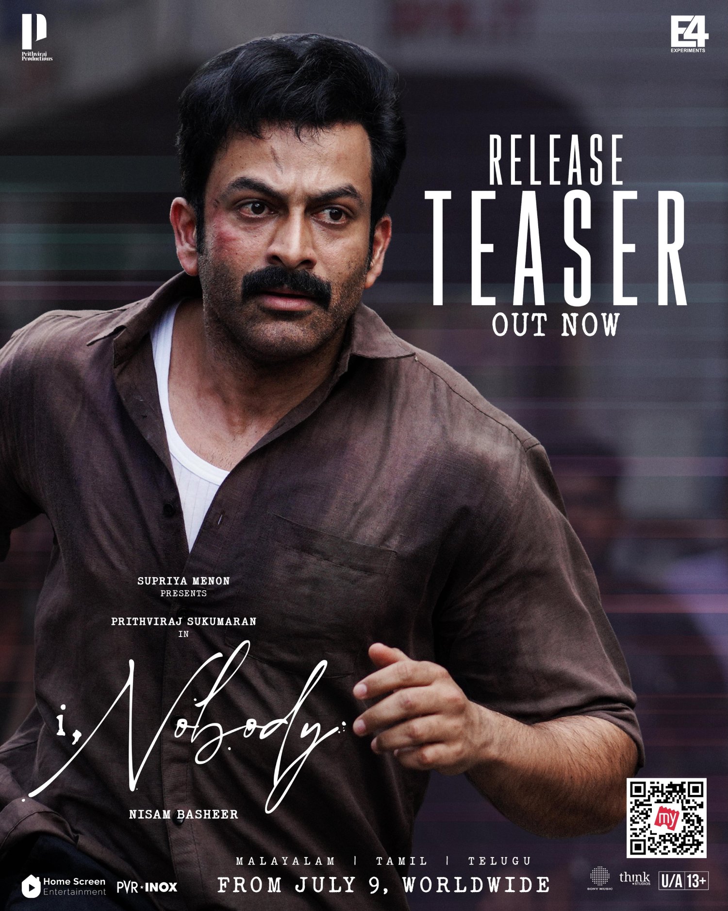 I Nobody release teaser announcement