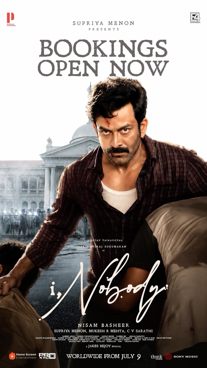 I Nobody advance booking poster