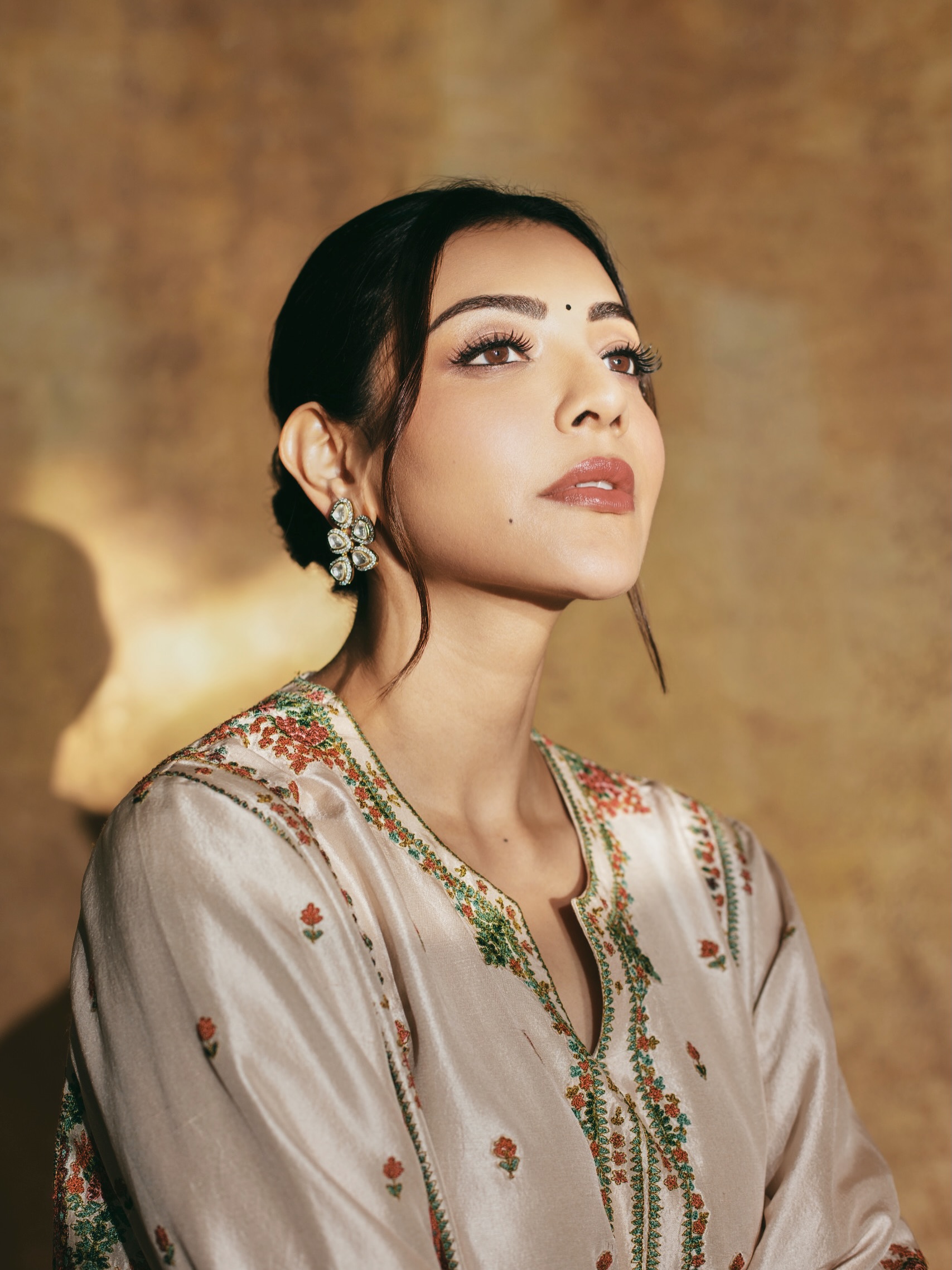 Kajal Aggarwal latest traditional style