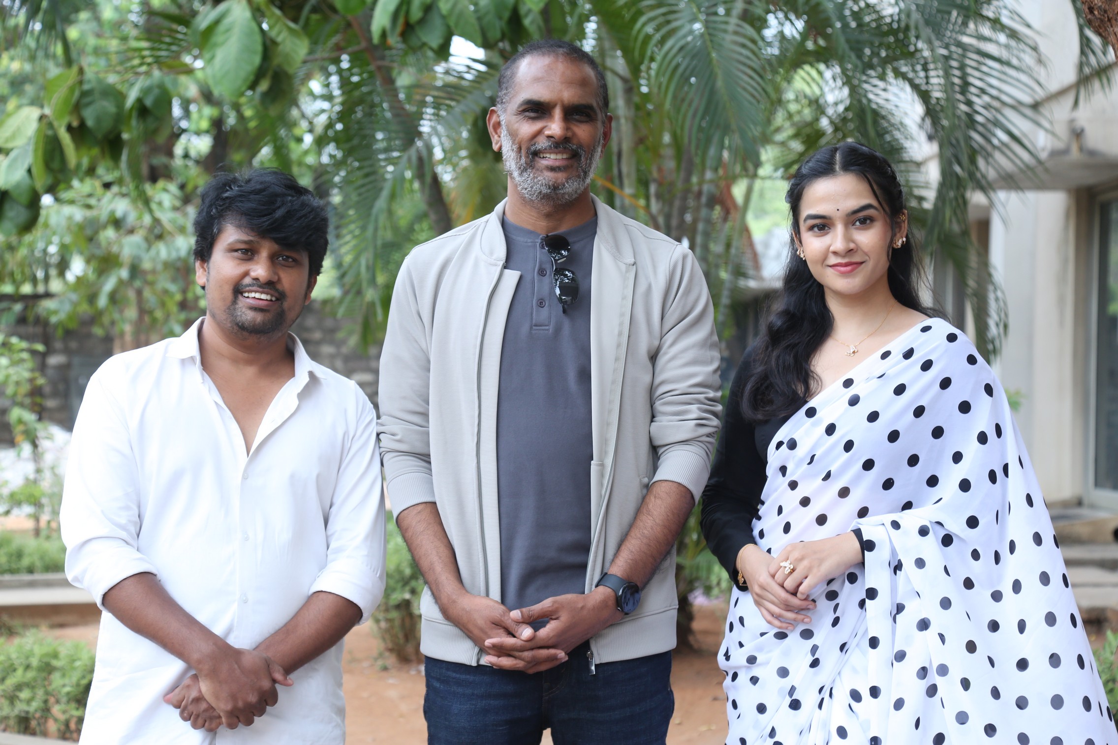 Kalyanam Kamaneeyam Jeevitham press meet team