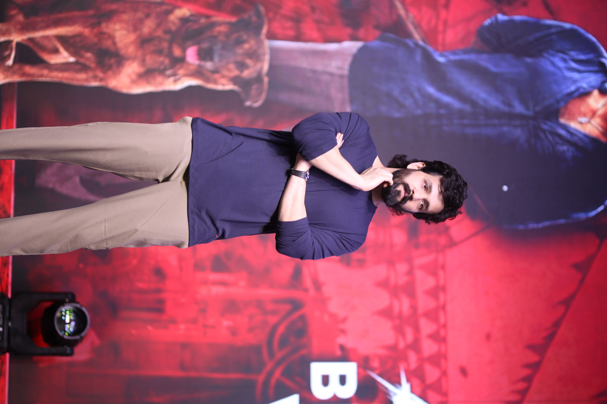 Akhil Akkineni at Lenin success meet