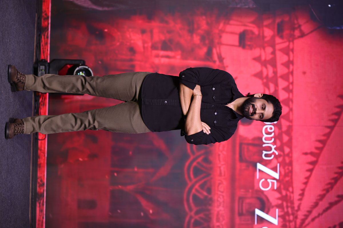 Naga Chaitanya at Lenin success celebrations