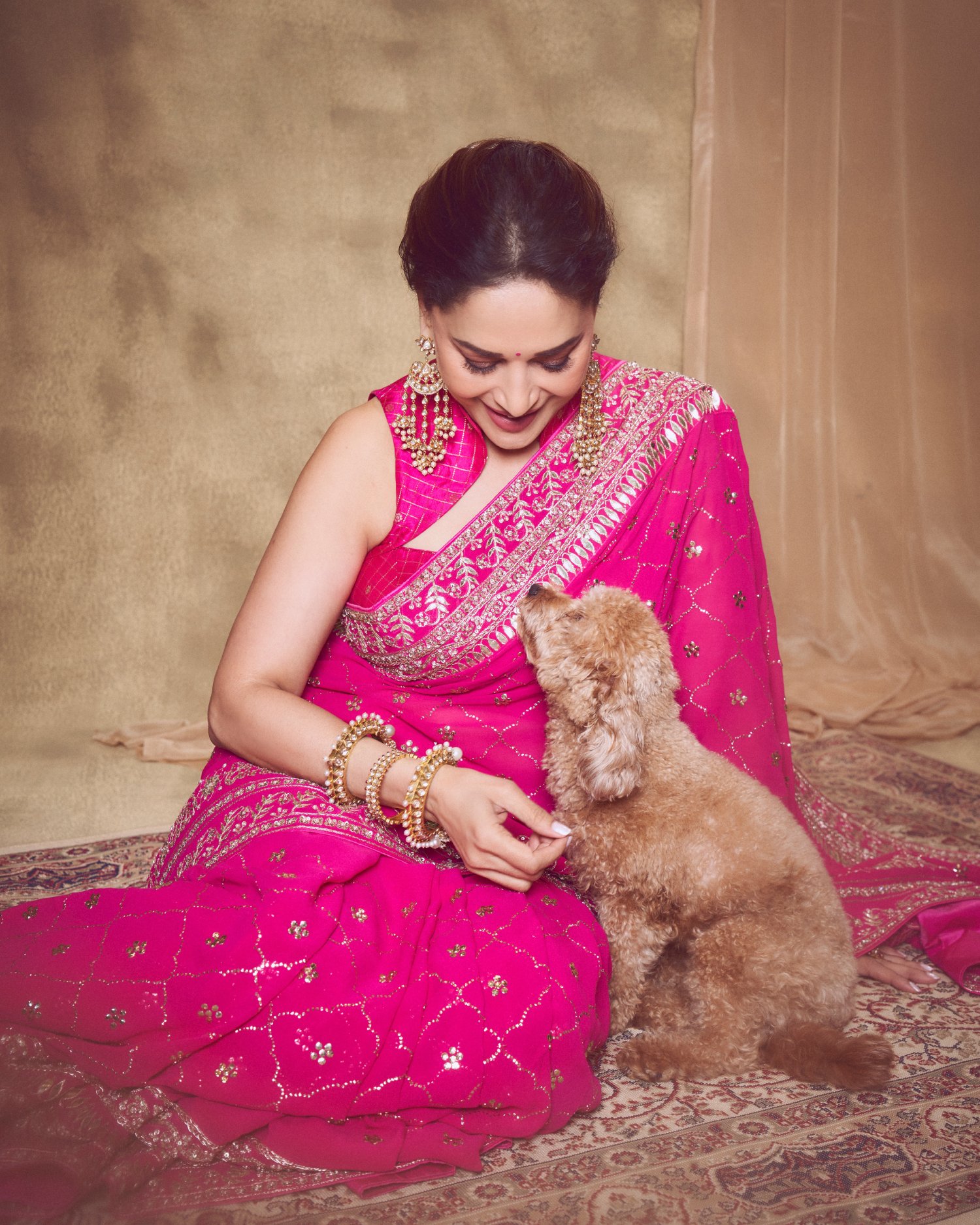 Madhuri Dixit traditional ethnic fashion