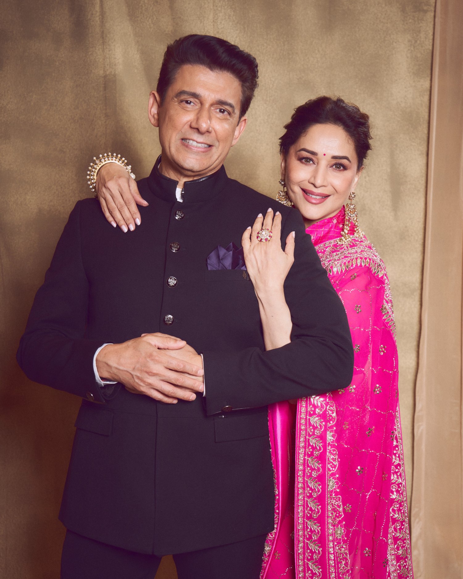 Madhuri Dixit with Dr Shriram Nene