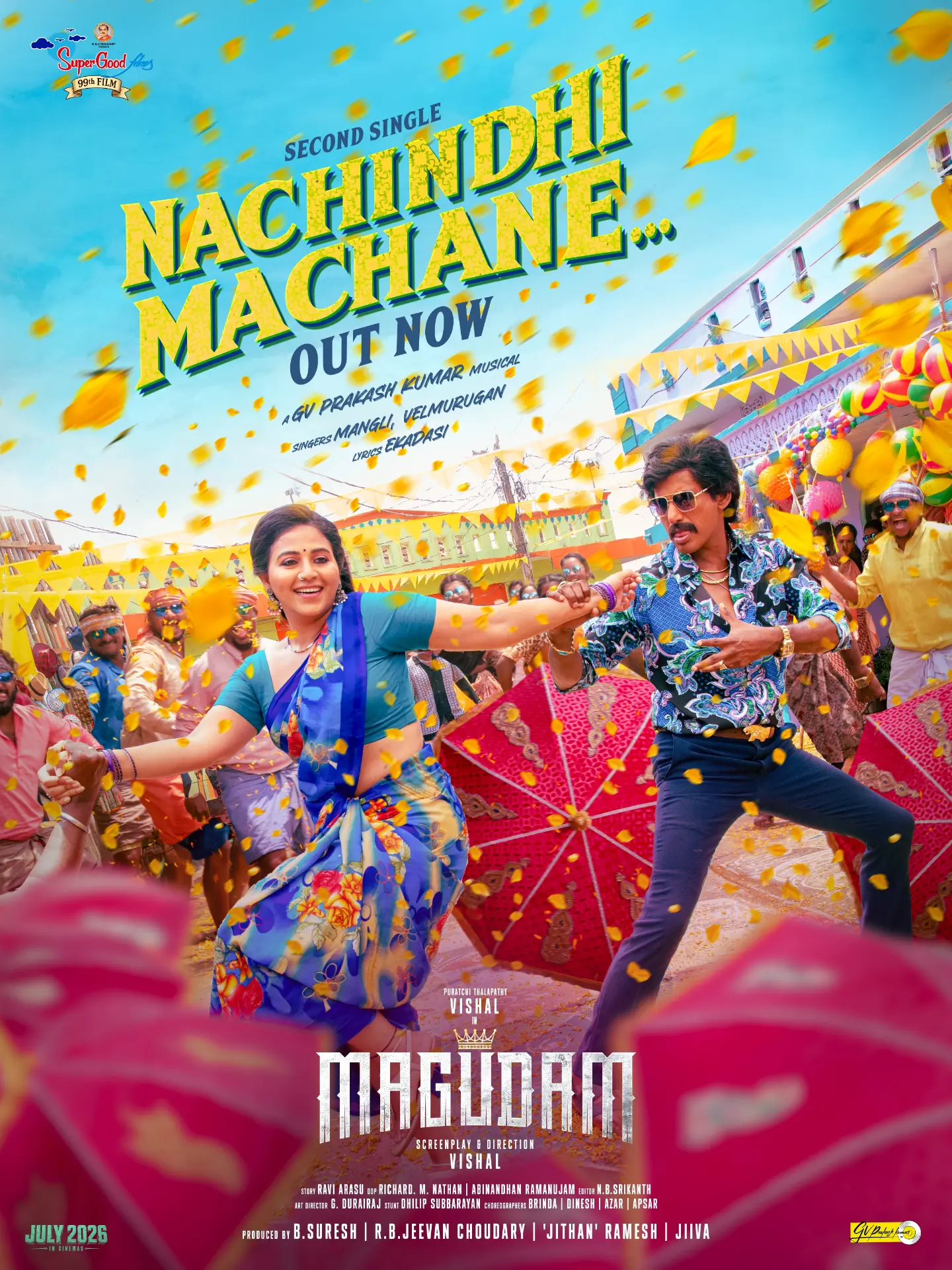 Magudam Nachindhi Machane song poster