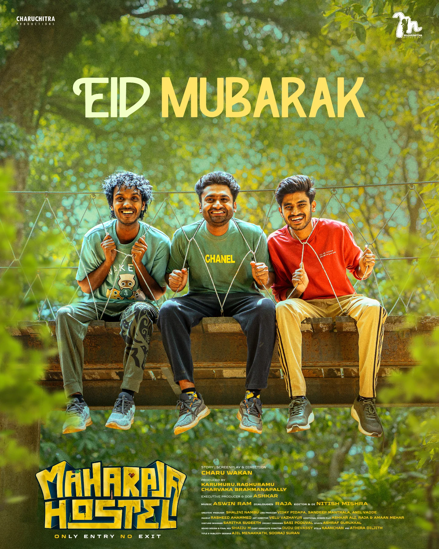 Maharaja Hostel Eid Mubarak poster