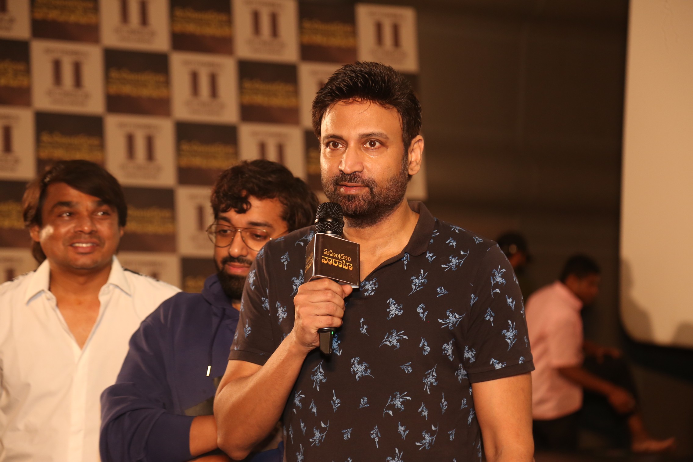 Sumanth speaking at Mahendragiri Varahi press meet