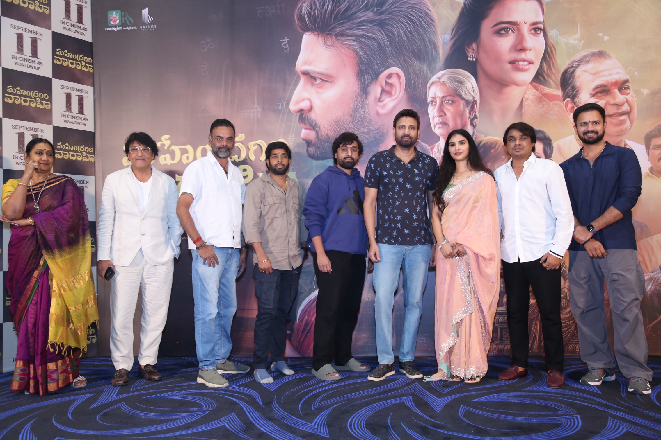 Mahendragiri Varahi cast and crew group photo