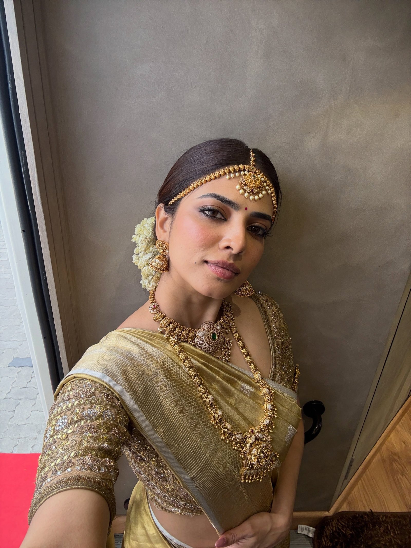 Malavika Mohanan Tamil bridal look