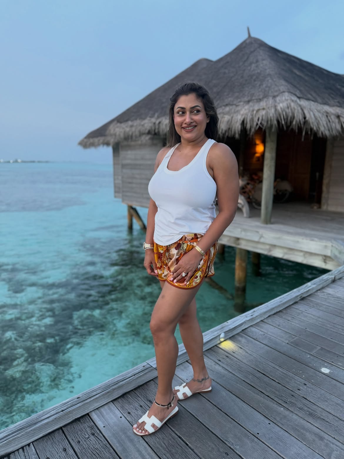 Malavika Maldives Photos