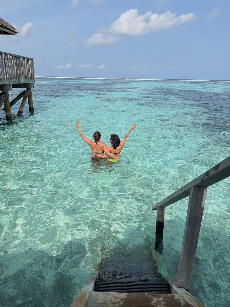 Malavika Maldives Photos