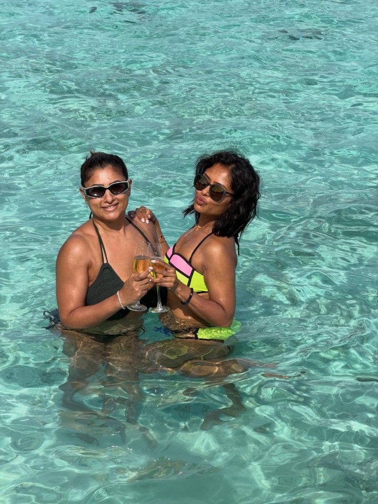 Malavika Maldives Photos