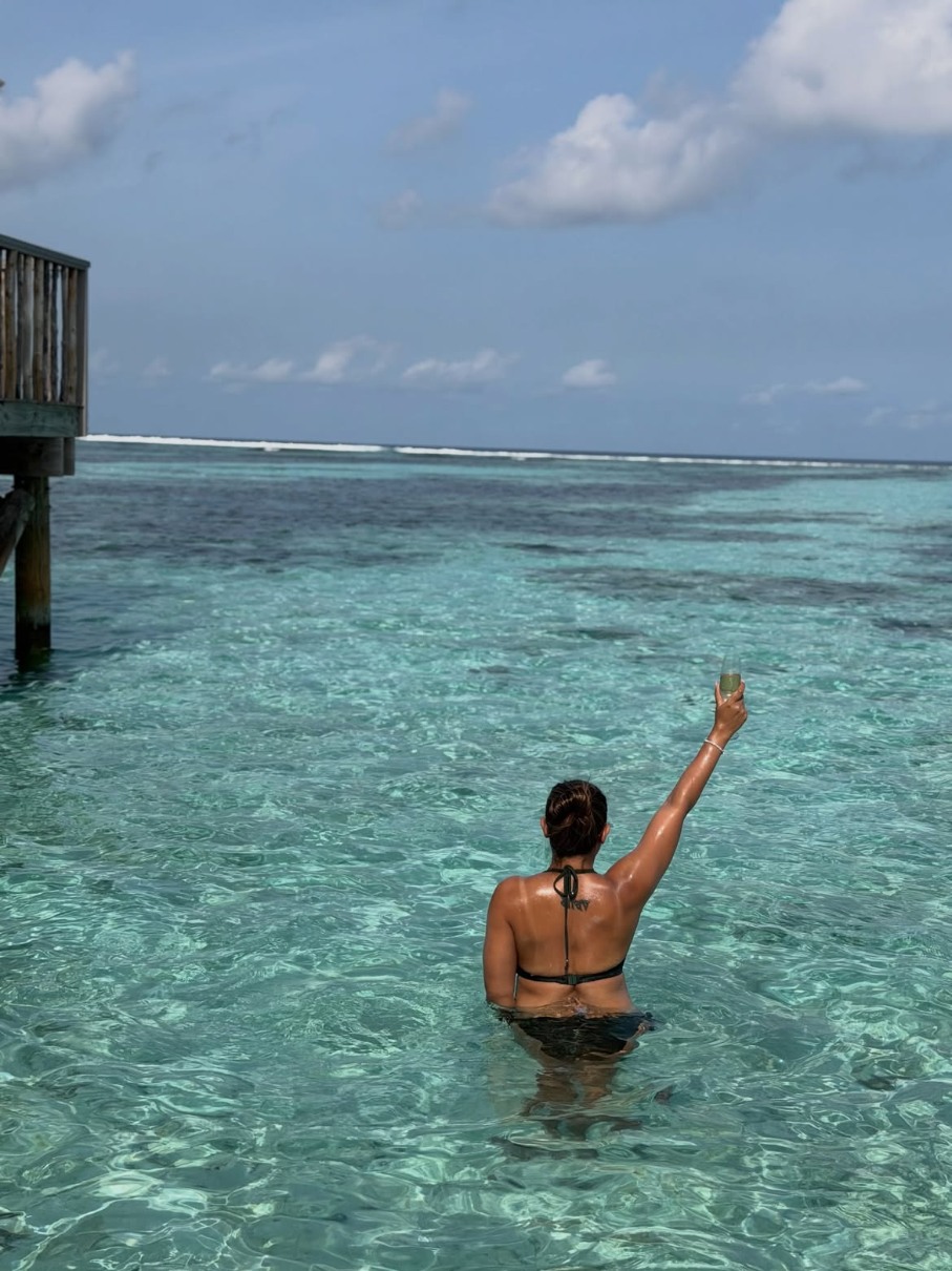 Malavika Maldives Photos