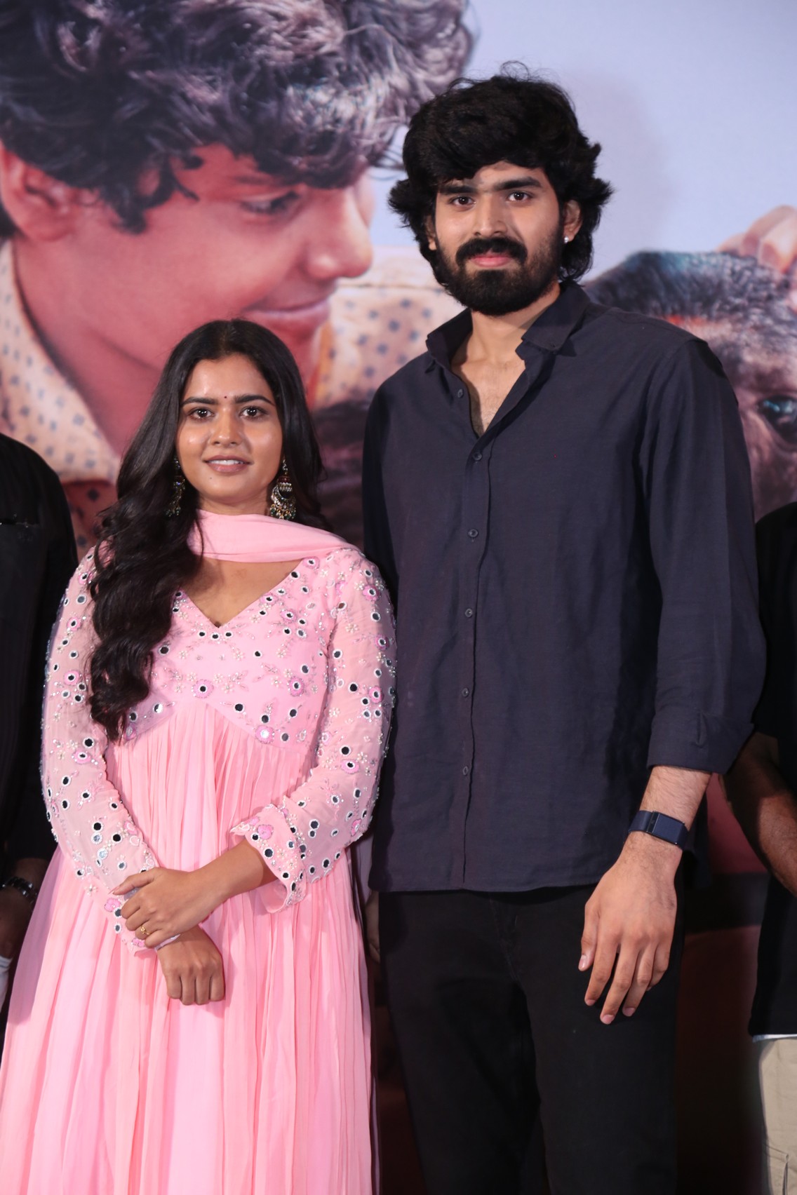 Maadhav B with Deepa Balu at event