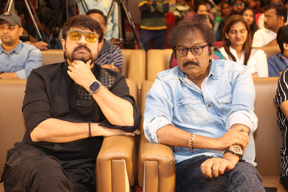 Srikanth and V. V. Vinayak seated at event