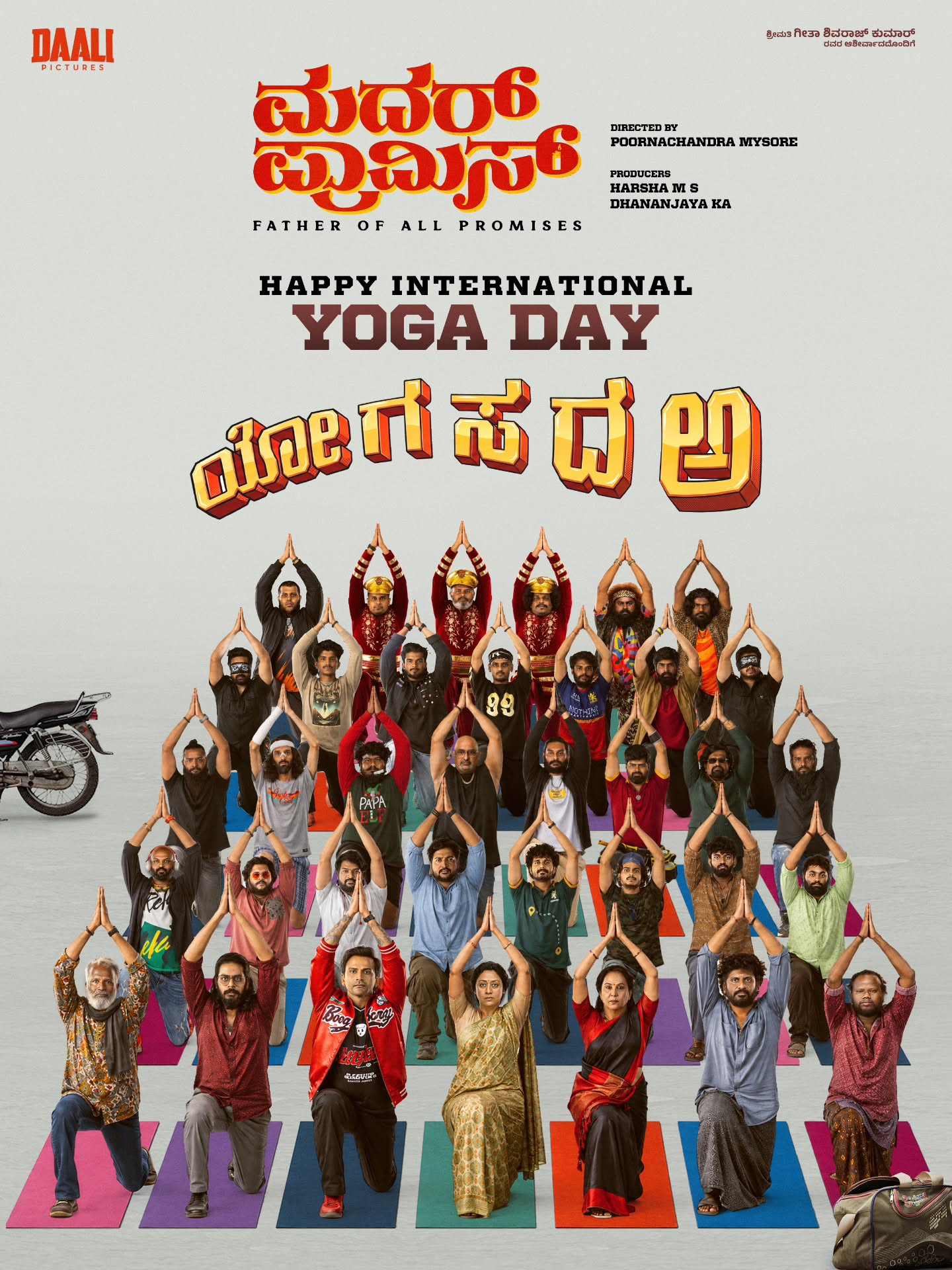 Mother Promise International Yoga Day greeting