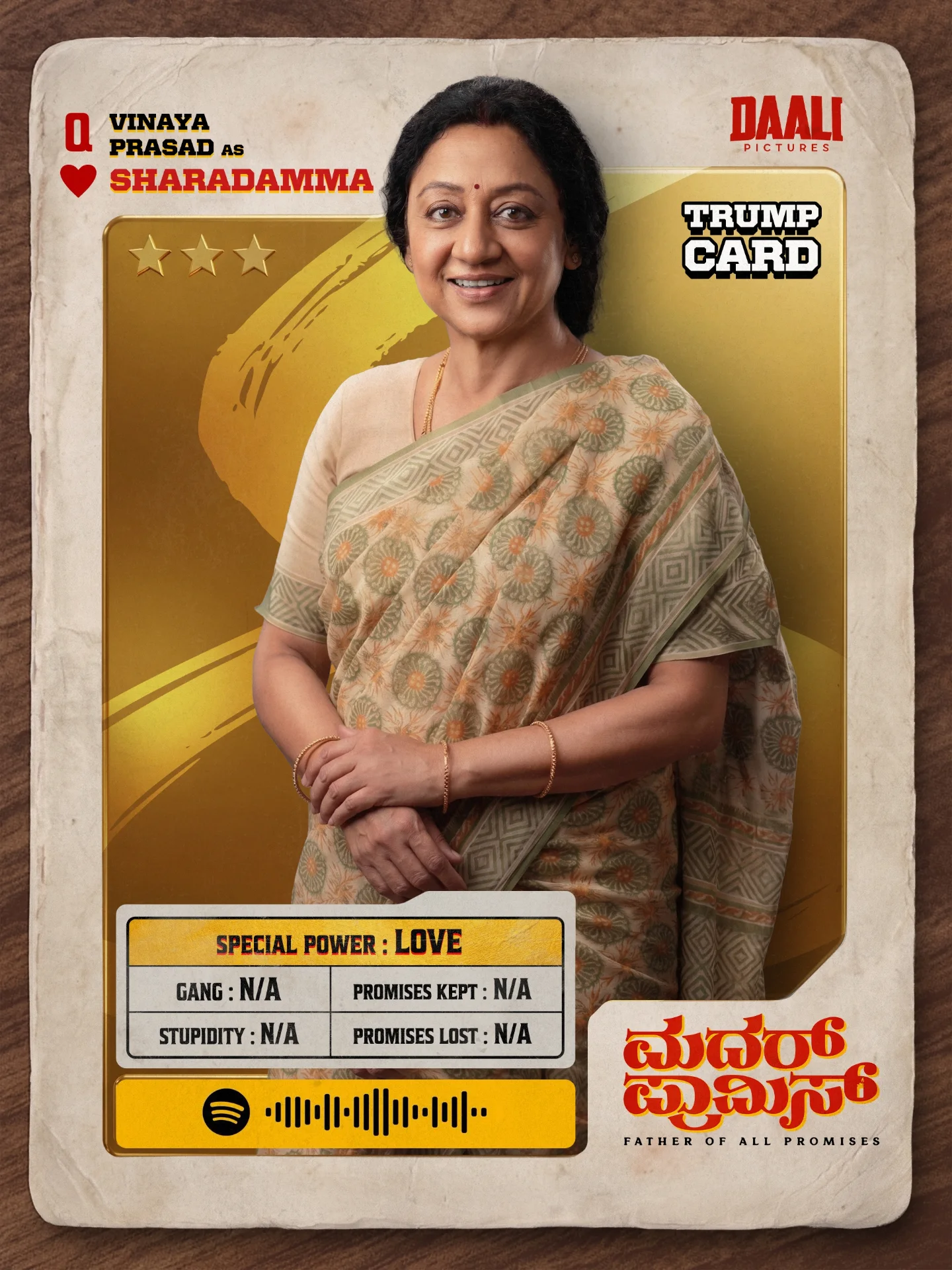 Vinaya Prasad as Sharadamma in Mother Promise