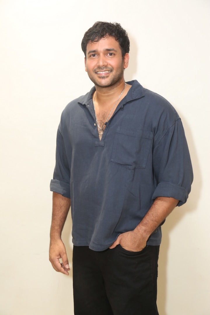 Naresh Agastya at M.R.P press meet