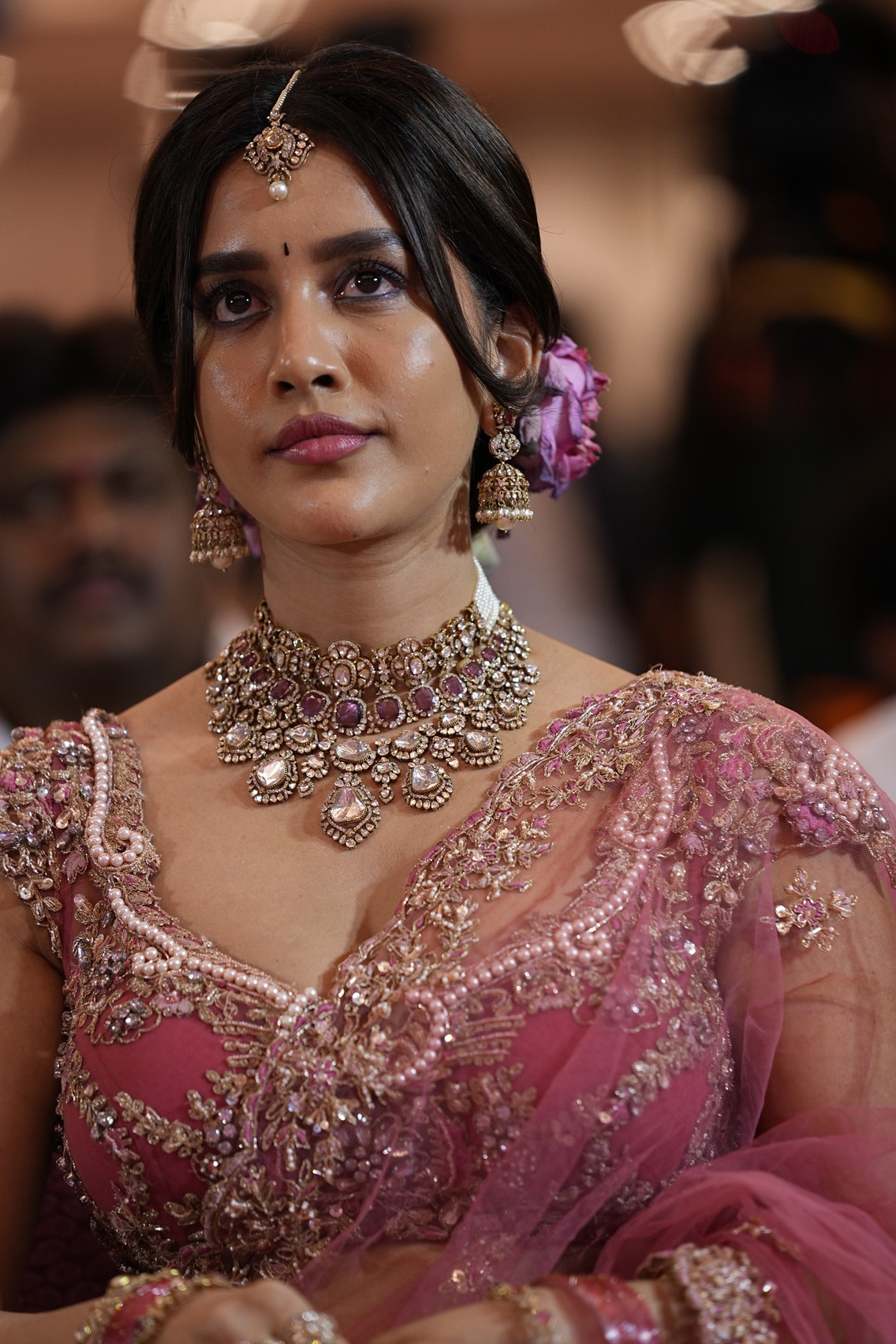 Nabha Natesh elegant ethnic fashion