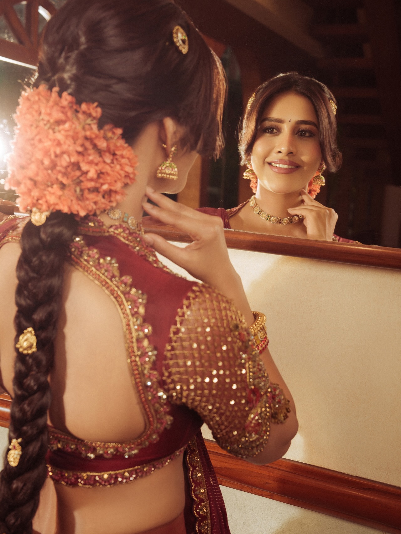 Nabha Natesh wedding fashion inspiration