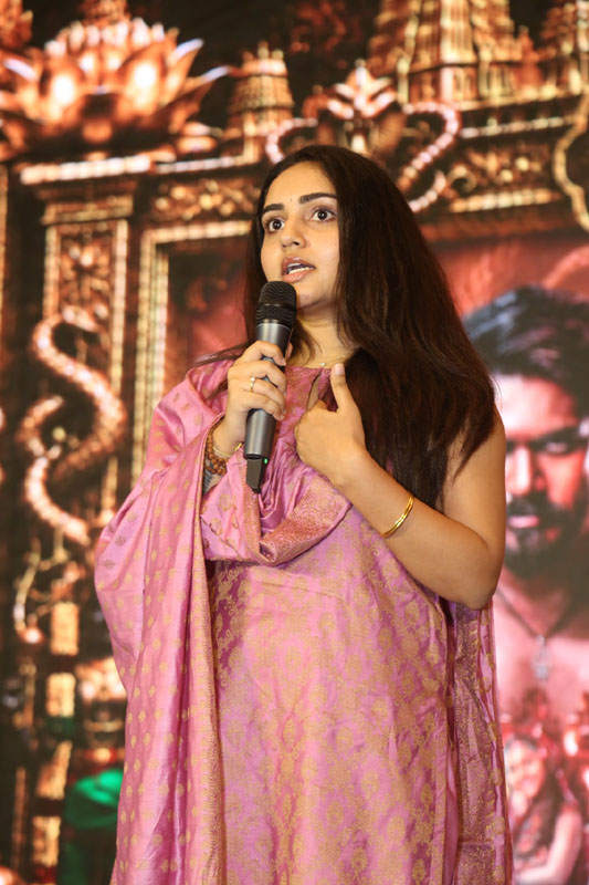 Soniya Singh at Nagabandham press meet