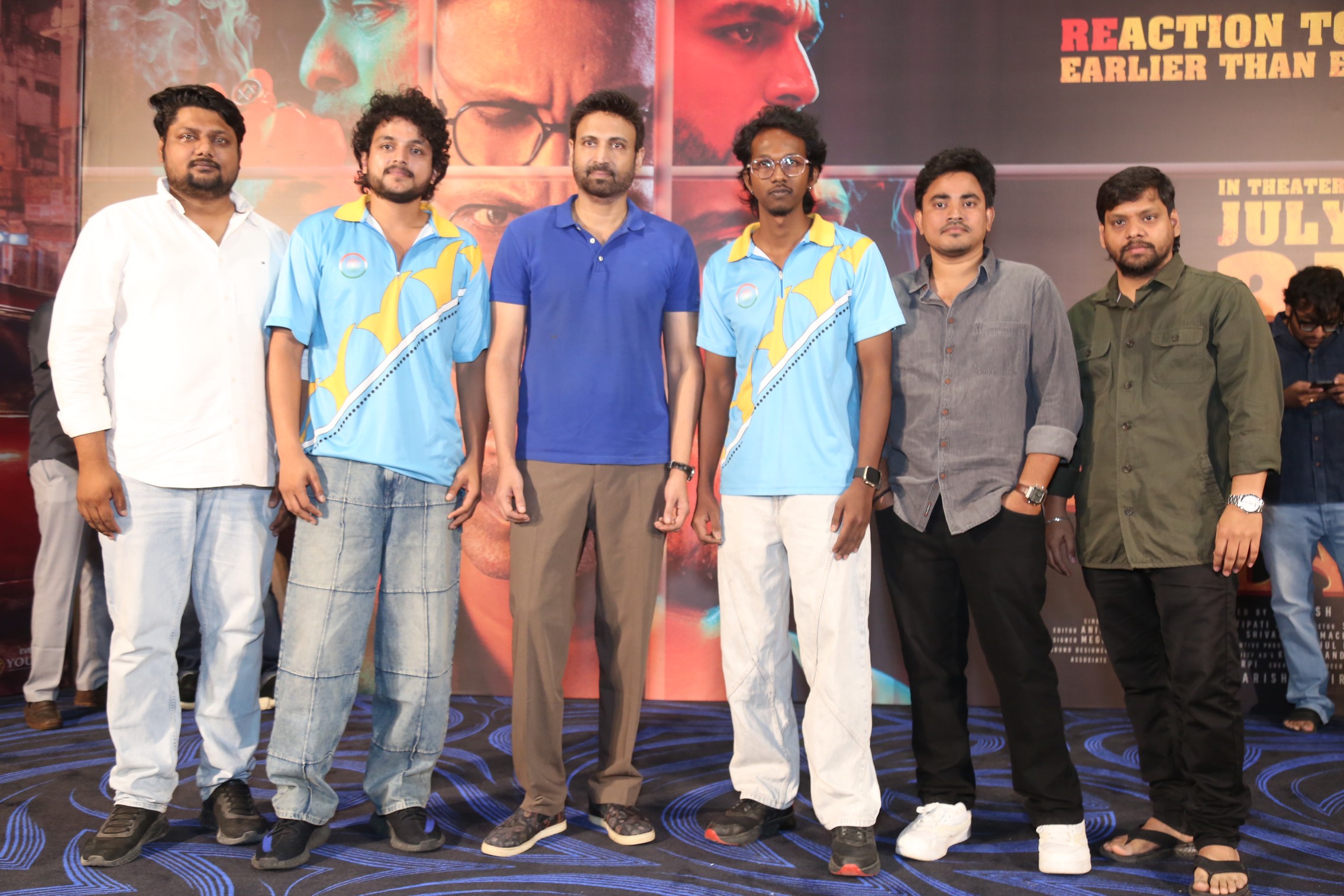 Newton's 3rd Law team at promotional event