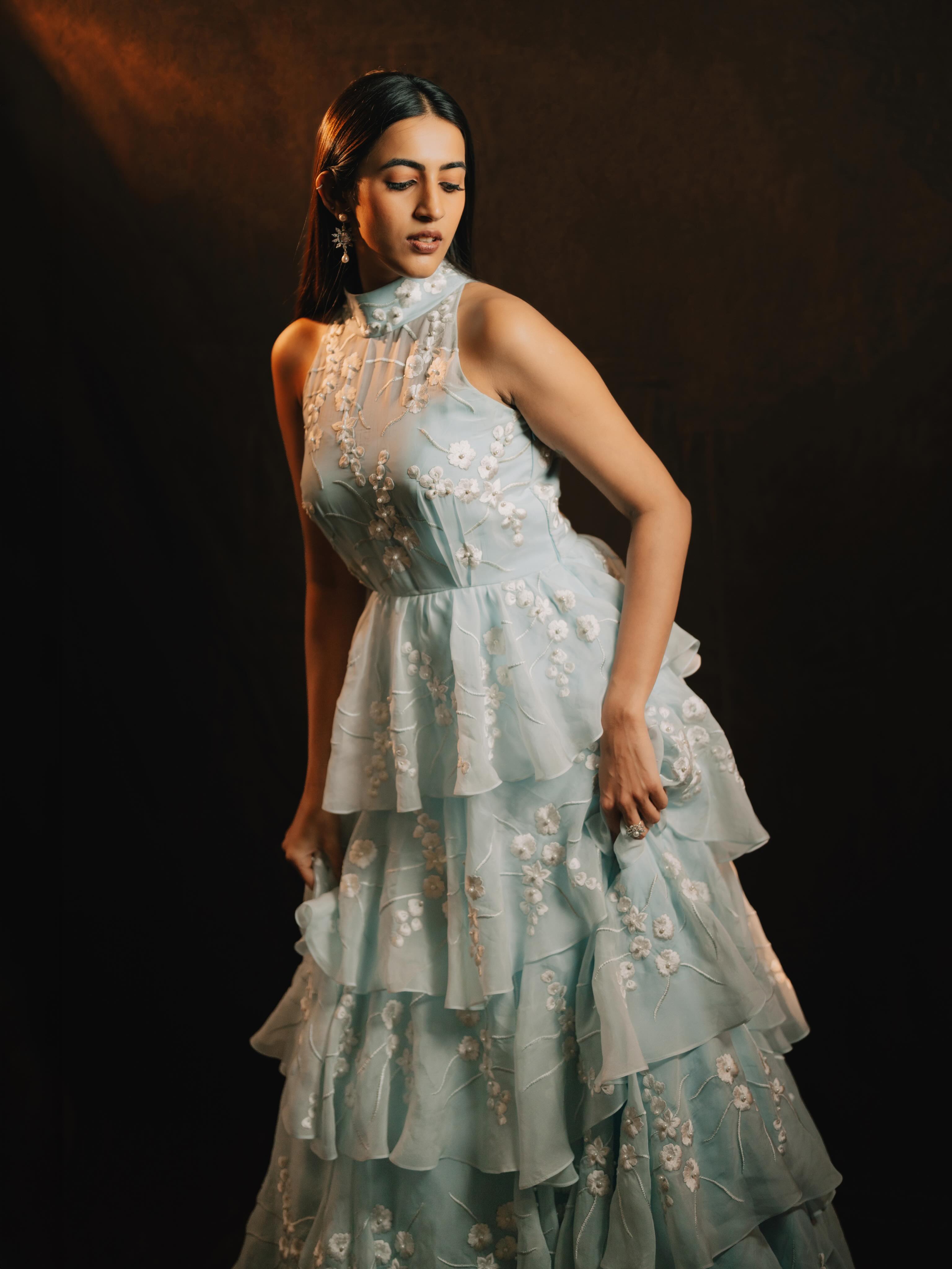 Niharika Konidela soft glam look