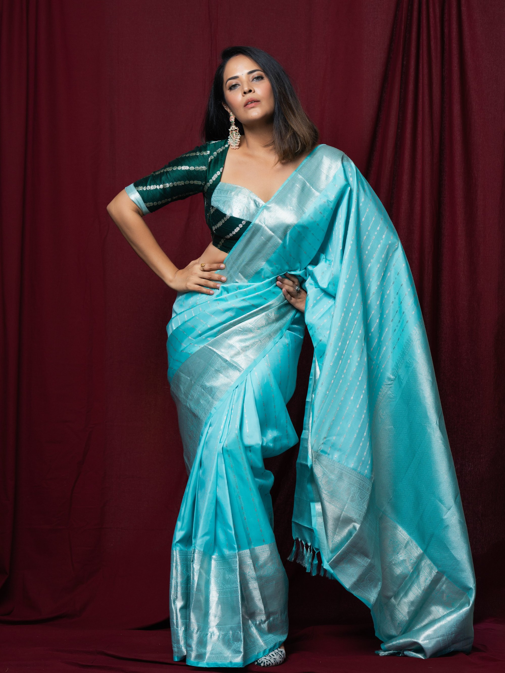 A Silk Saree That Celebrates Indian Craftsmanship