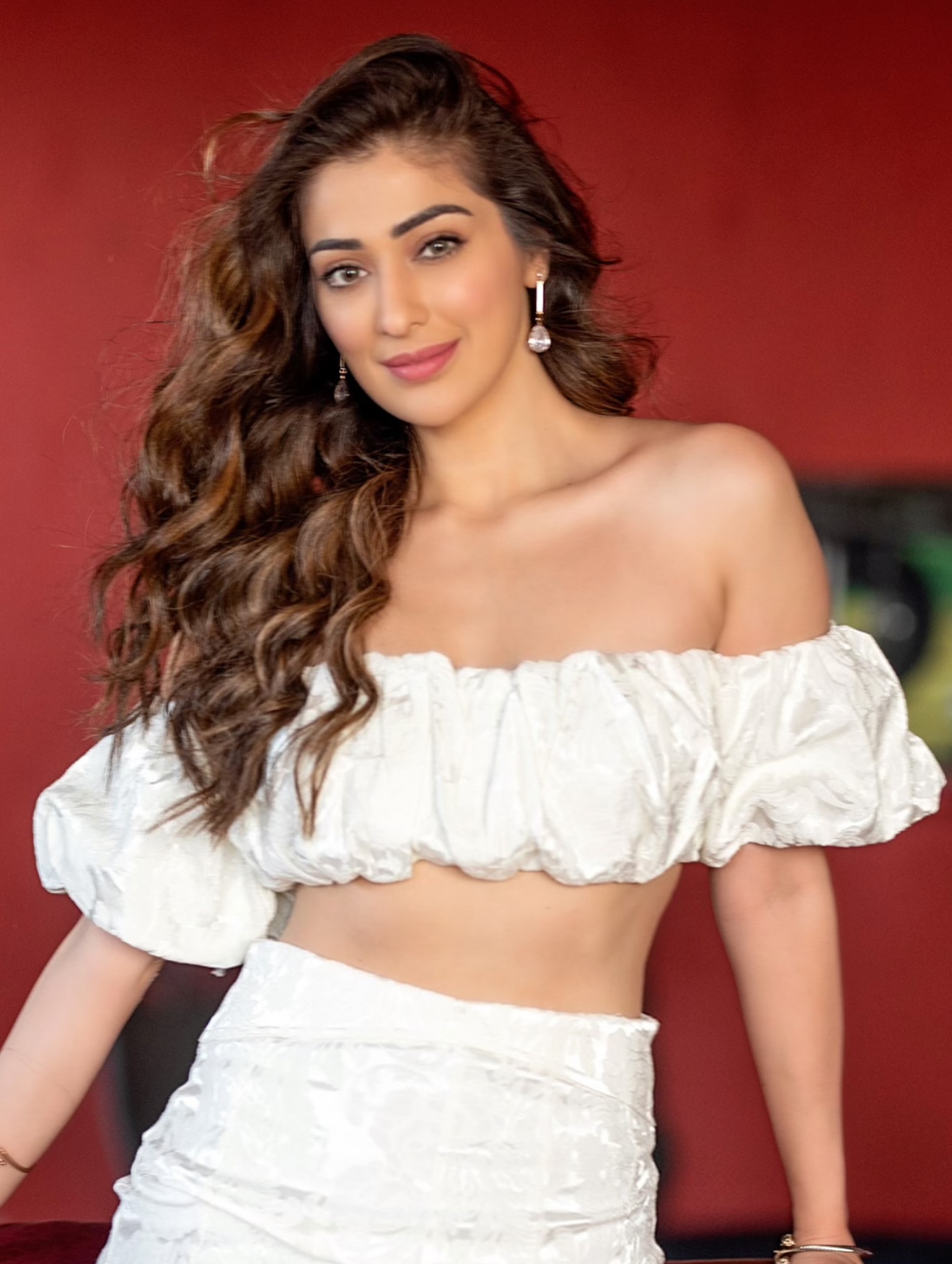 Raai Laxmi stylish beauty look