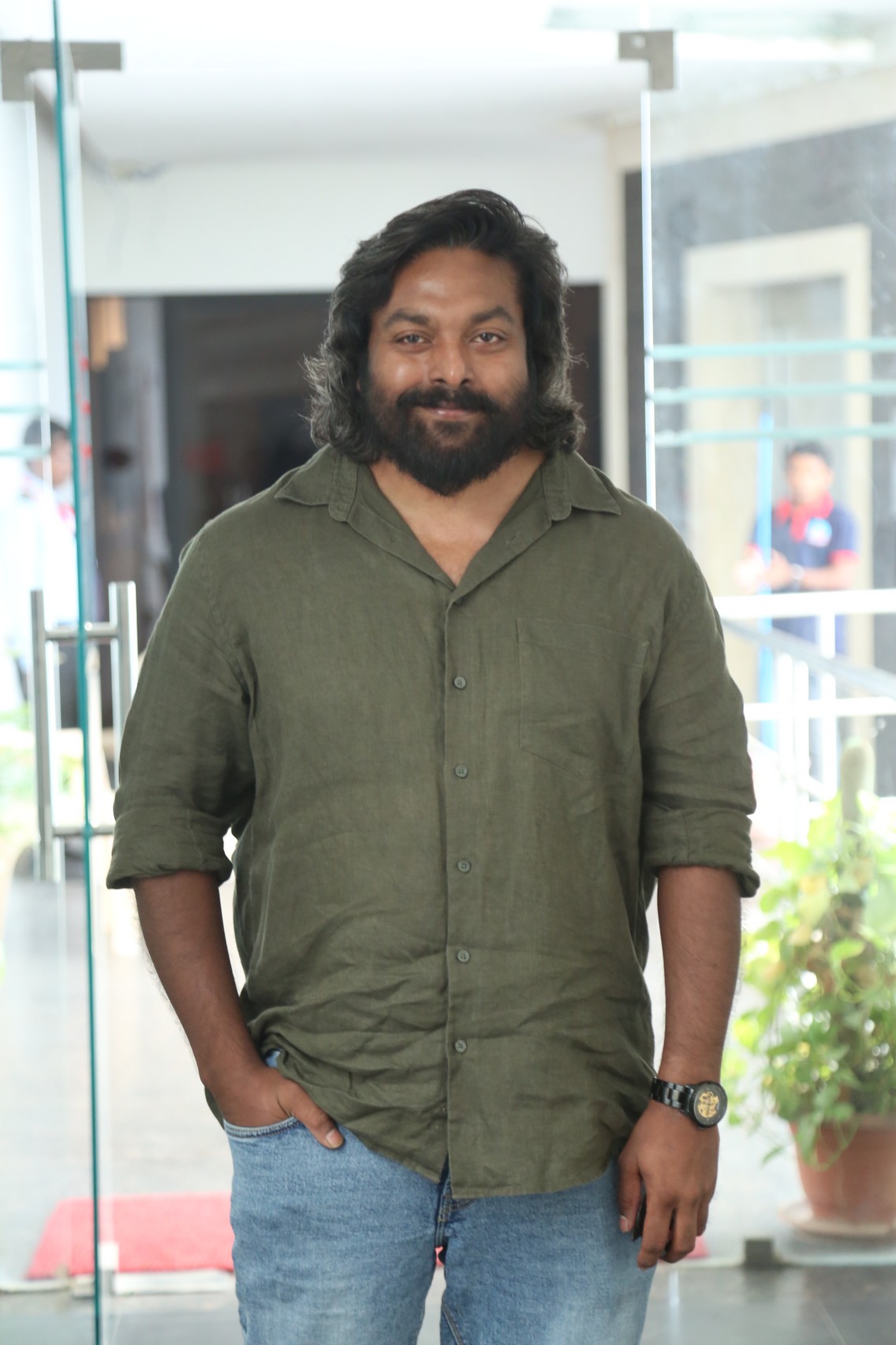 Mark K Robin at Raja The Raja Grand Release Press Meet