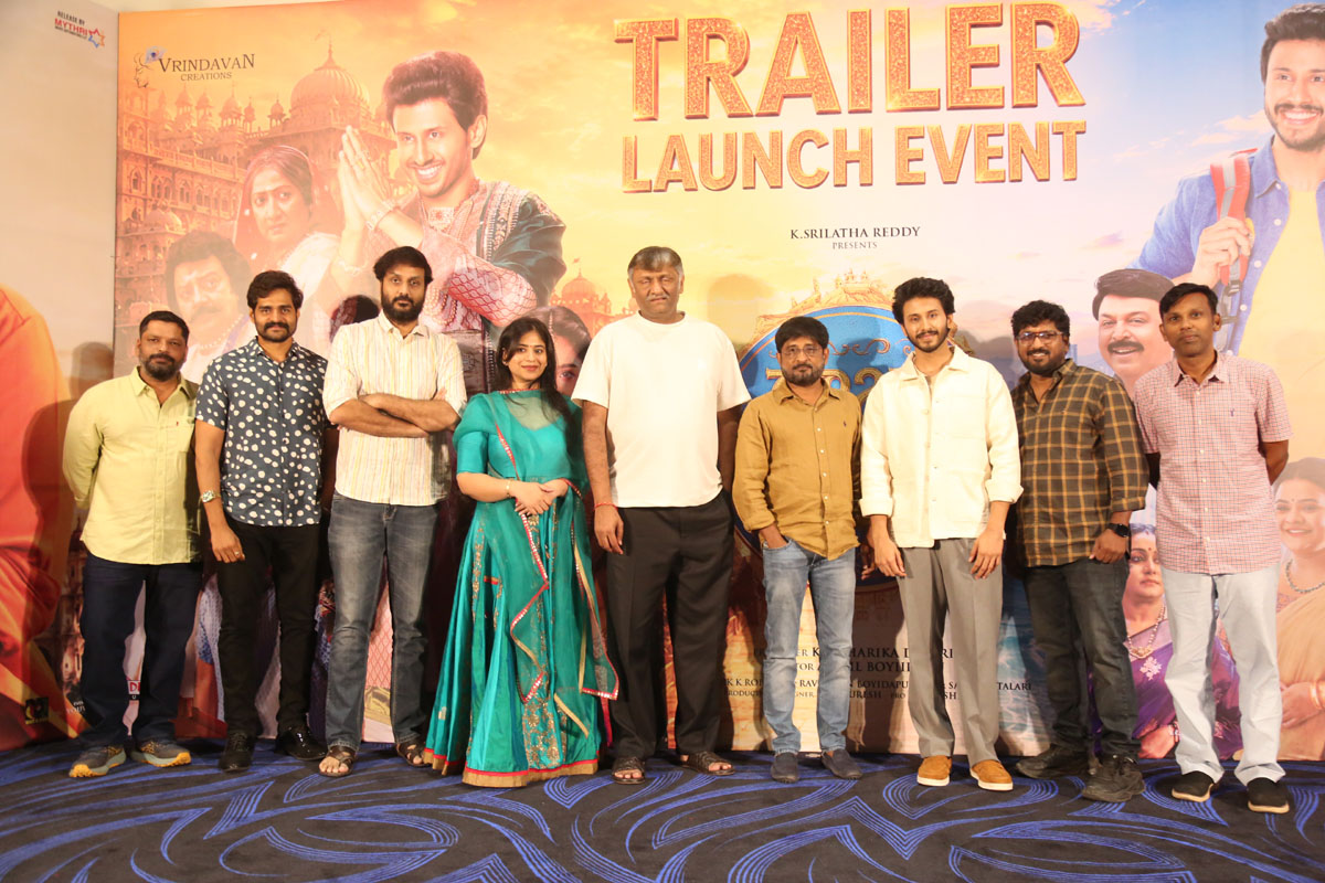 Raja The Raja cast and crew at trailer launch event