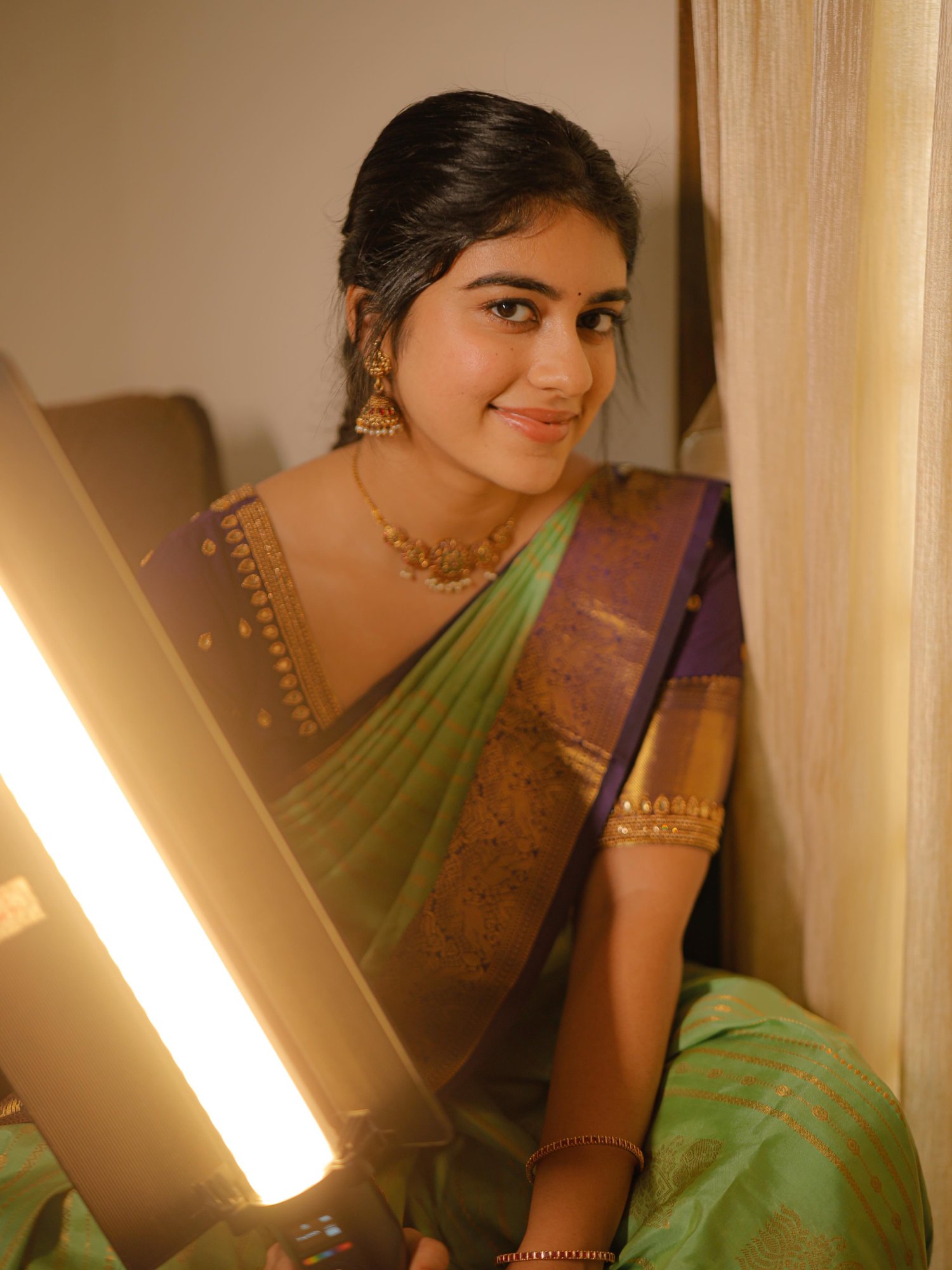 Ramya Ranganathan traditional ethnic look
