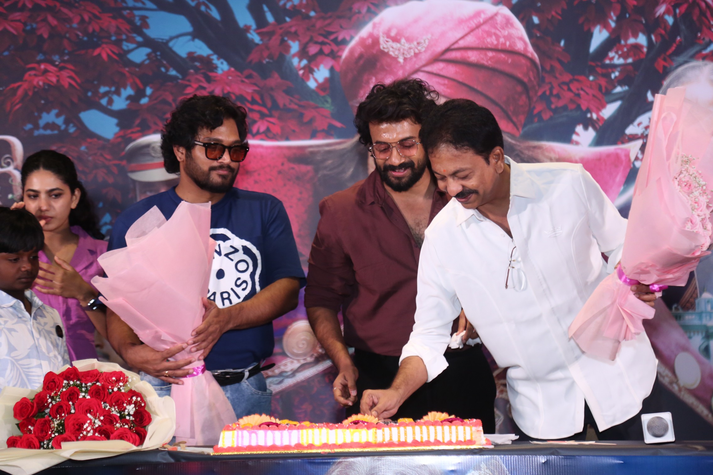 Chinta Gopalakrishna Reddy cake cutting Rao Bahadur
