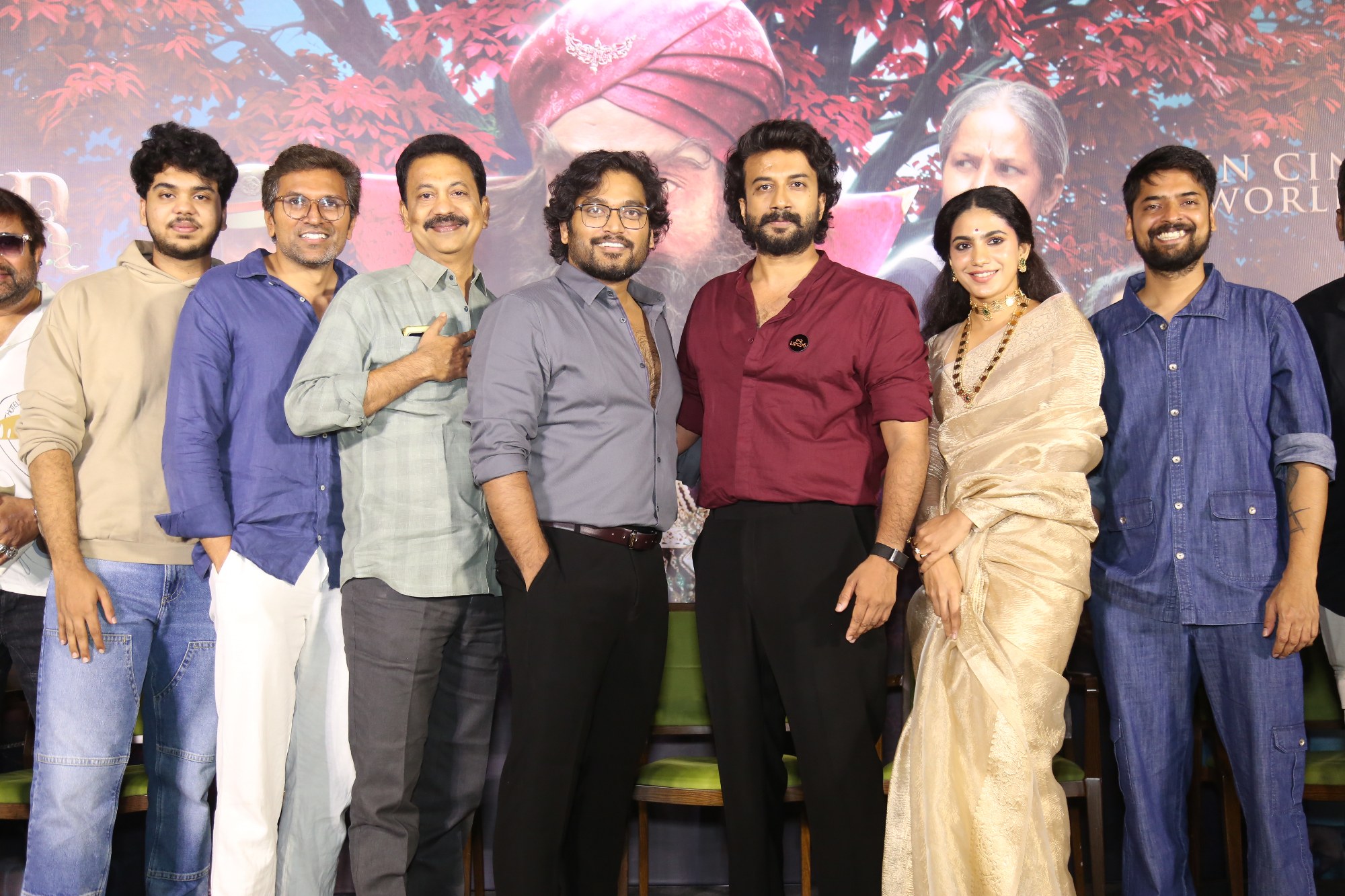 Rao Bahadur cast and producers at event