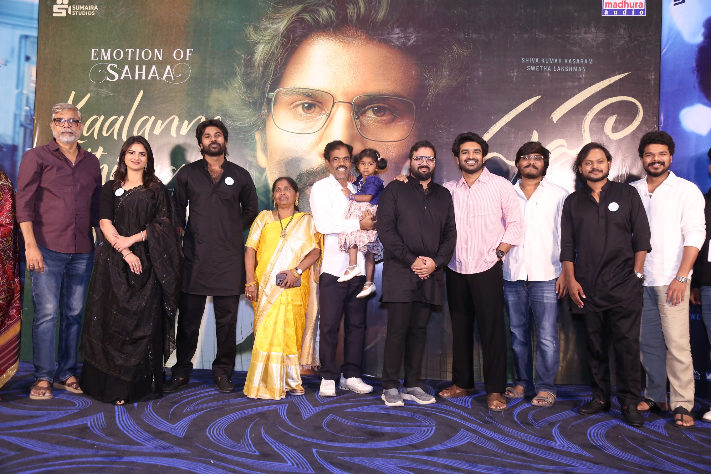 Sahaa movie song launch team