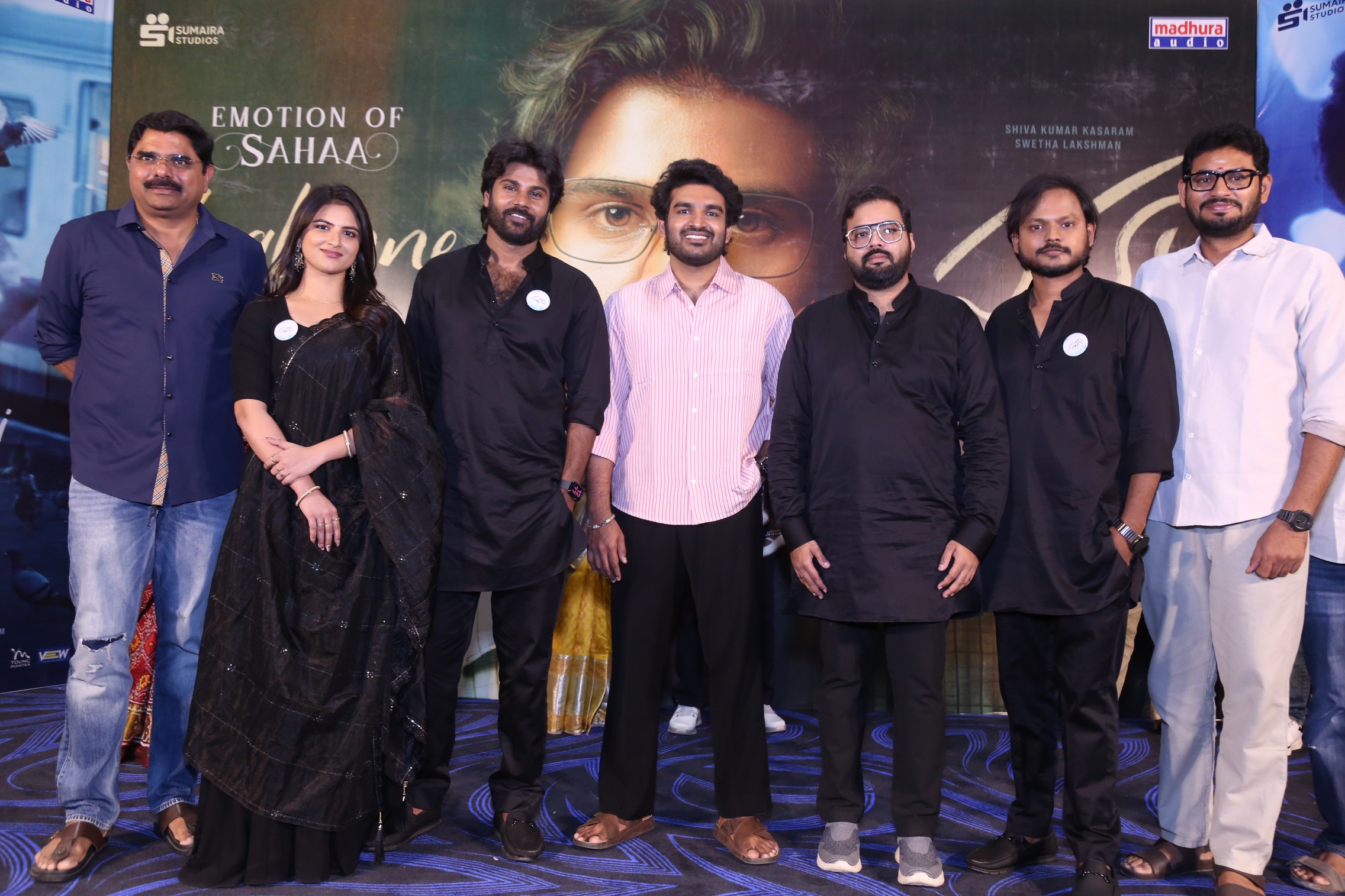 Sahaa movie promotional event