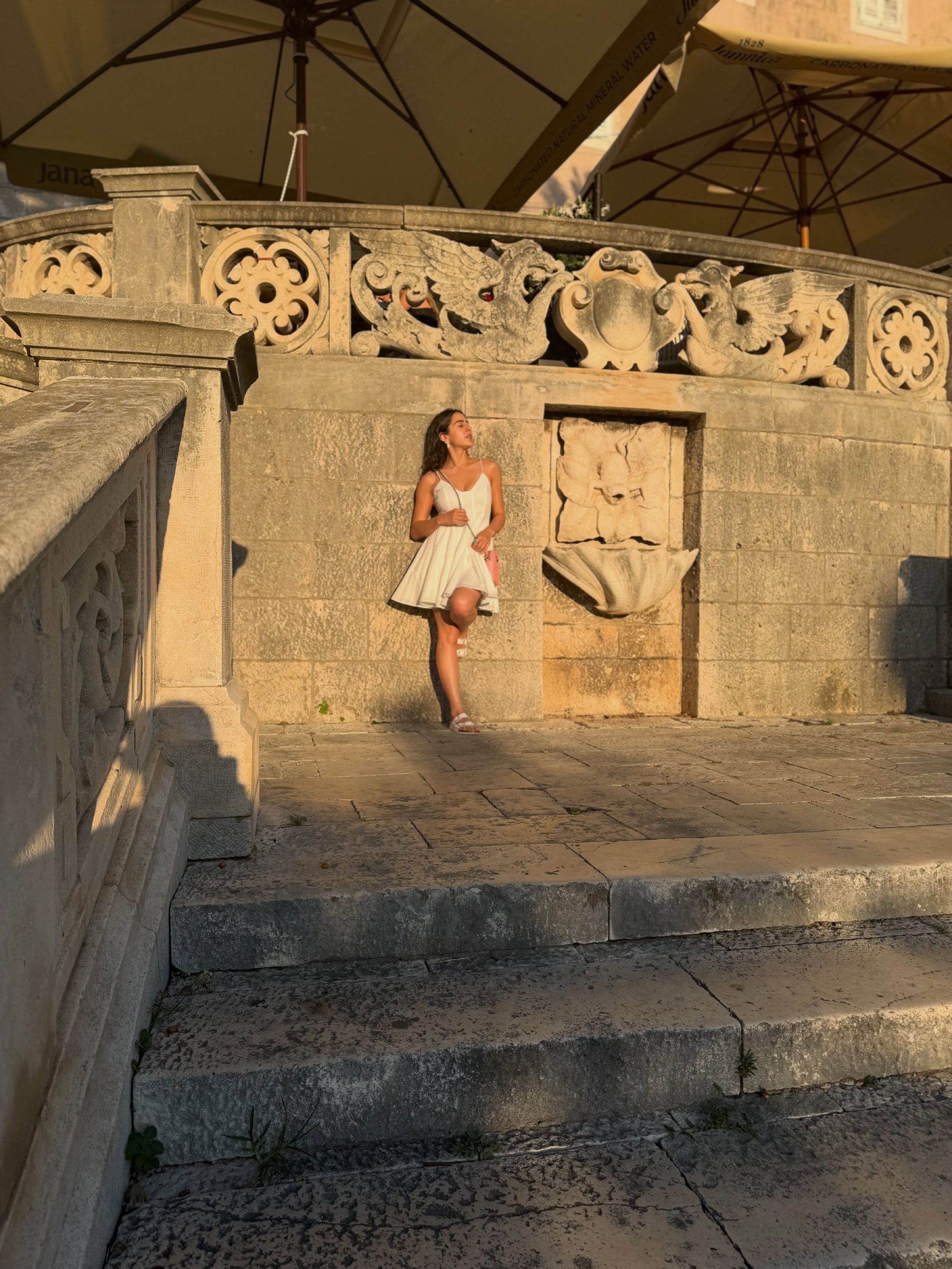 A Timeless White Dress Makes a Statement