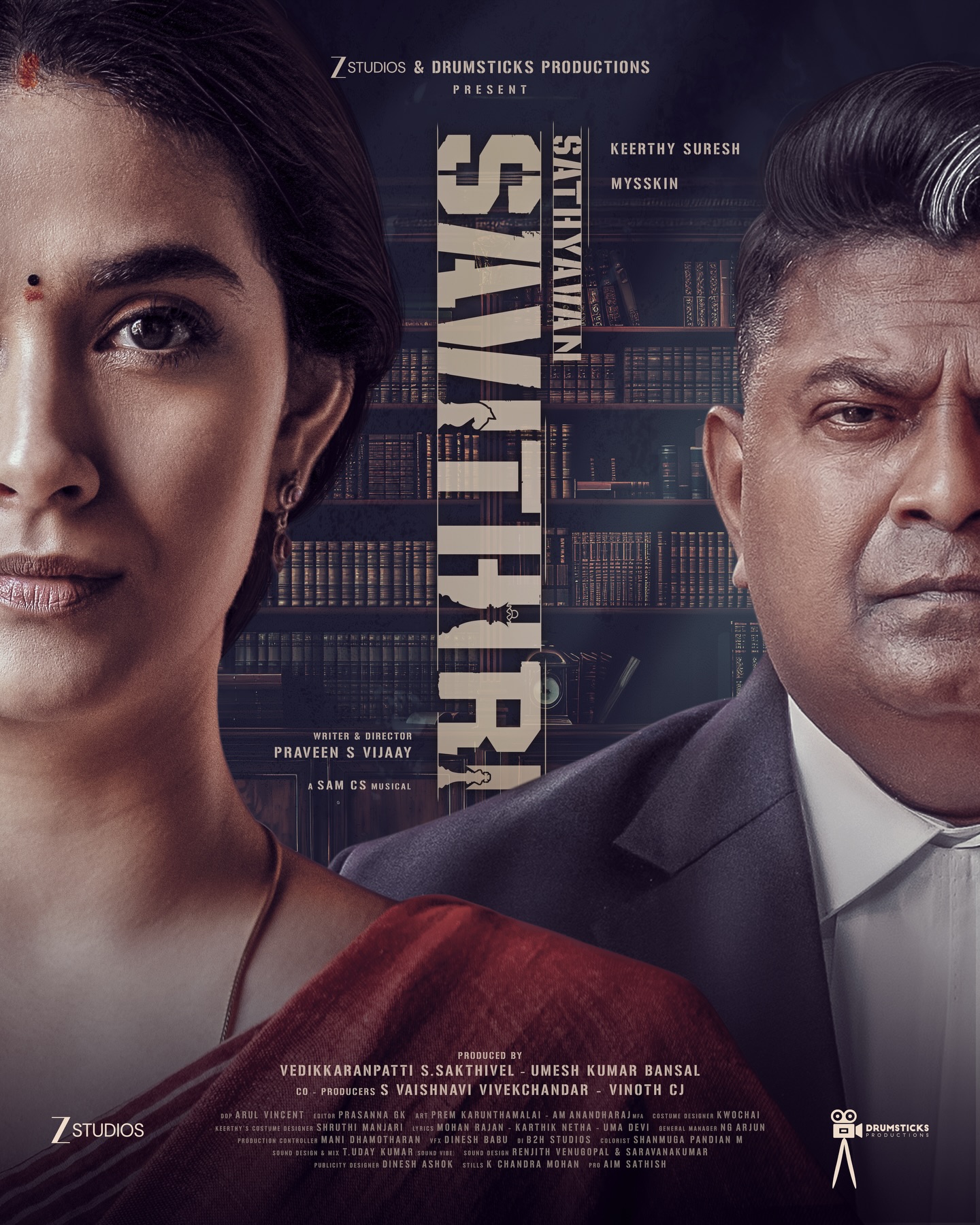 Sathyavan Savithiri official second look poster