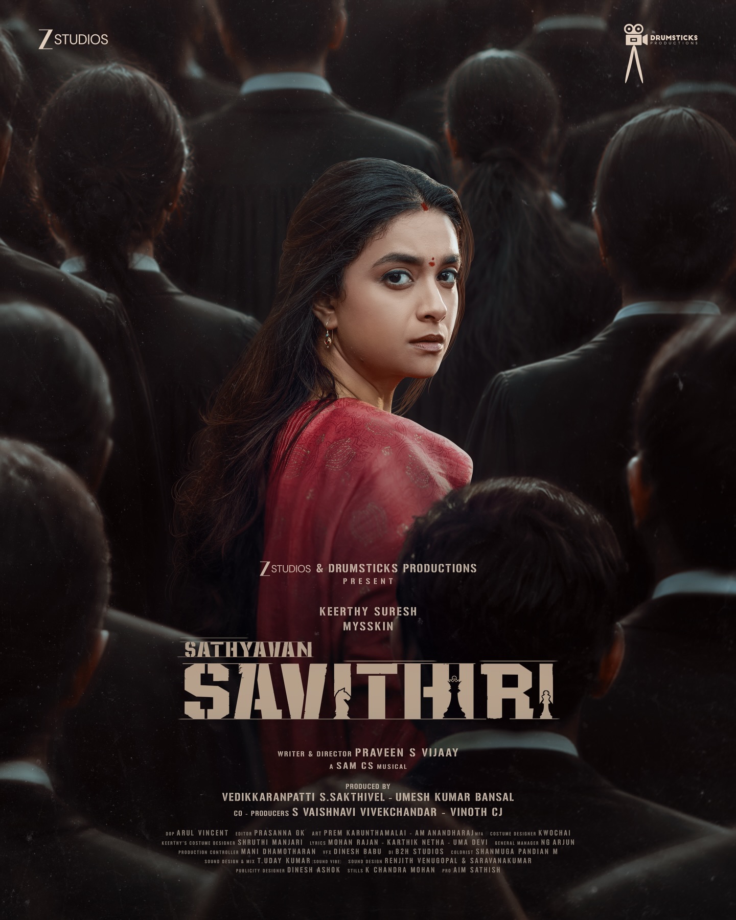 Sathyavan Savithiri official first look poster