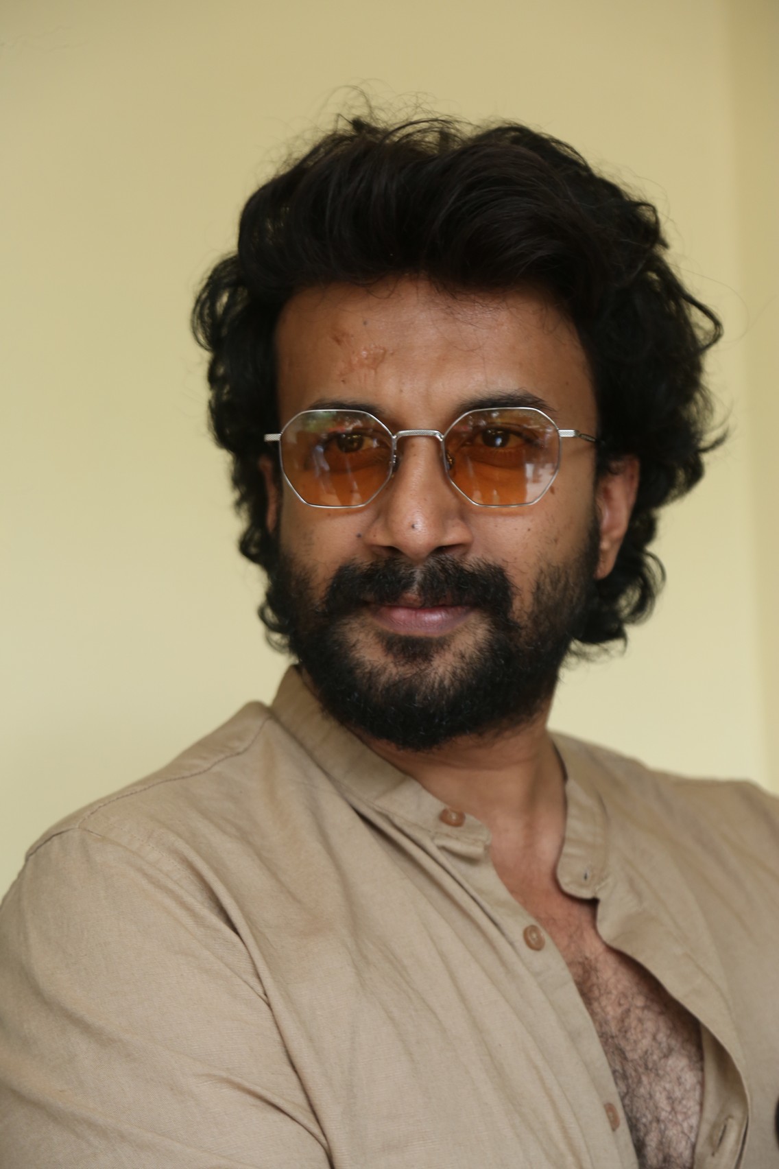Satyadev elegant shirt look