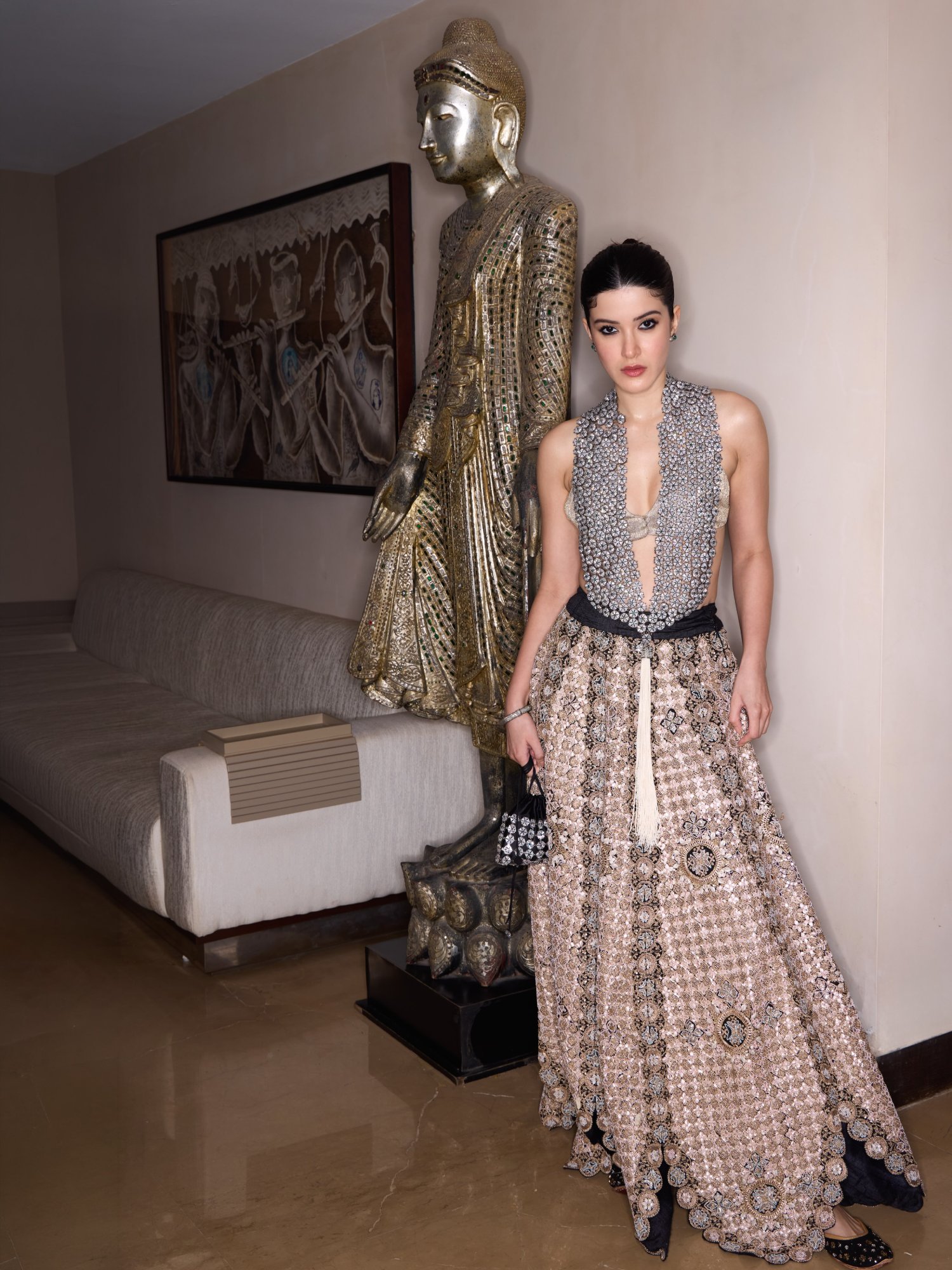 A Couture Ensemble That Celebrates Traditional Craftsmanship