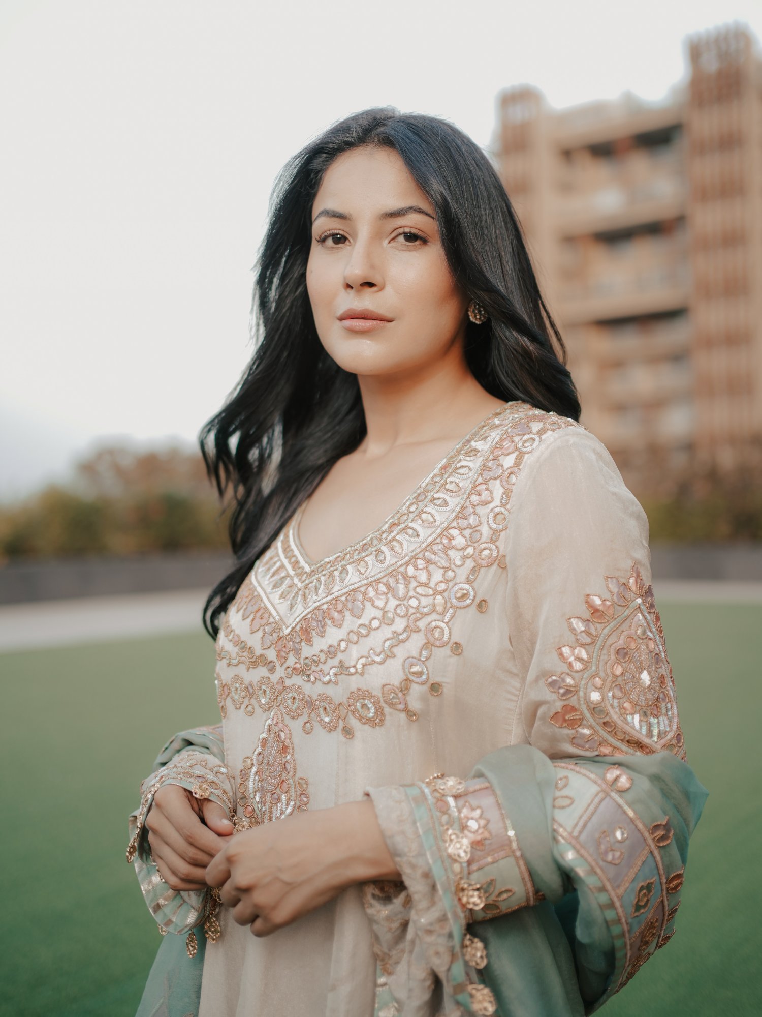 Shehnaaz Gill trending ethnic look