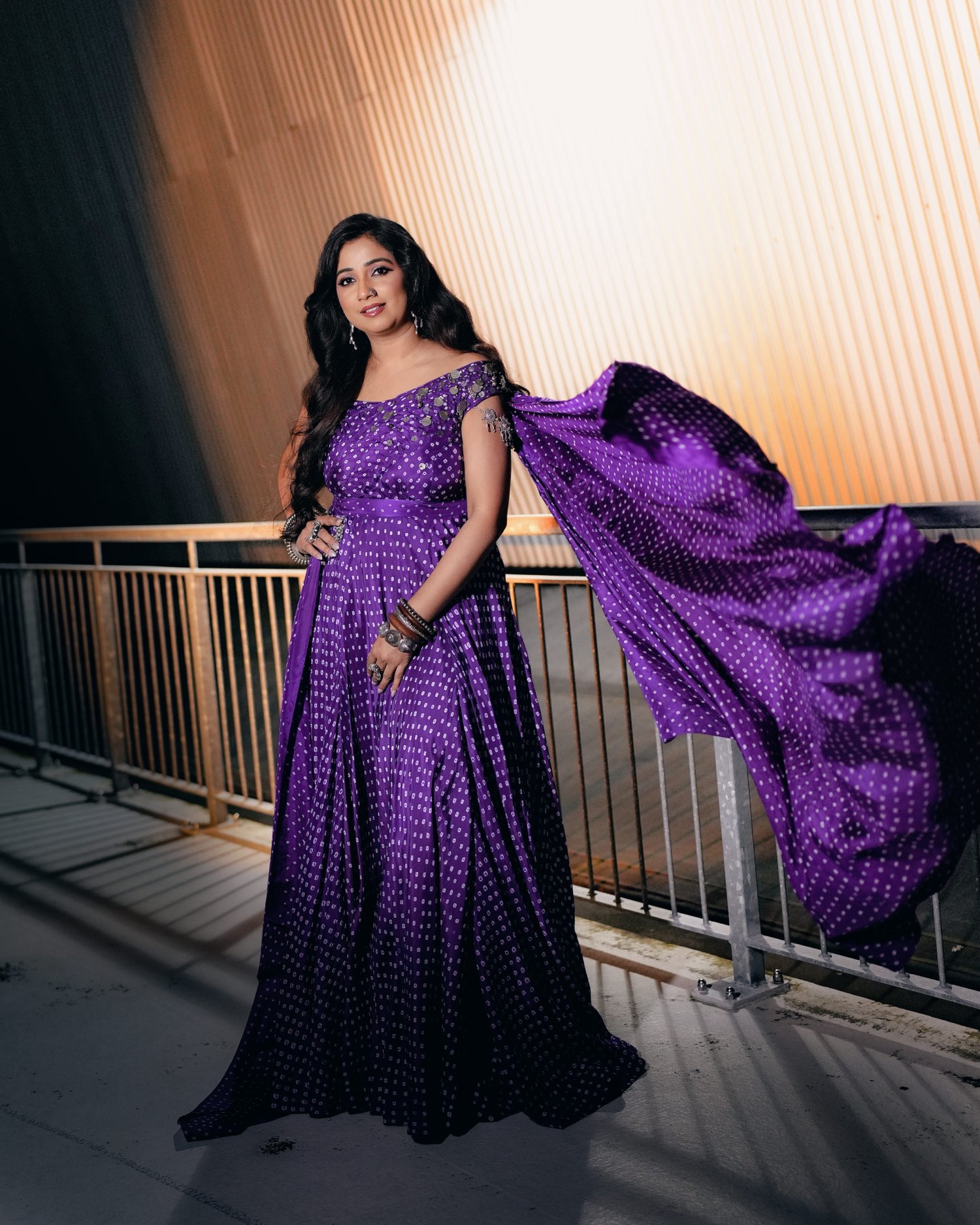 A Royal Purple Fashion Statement