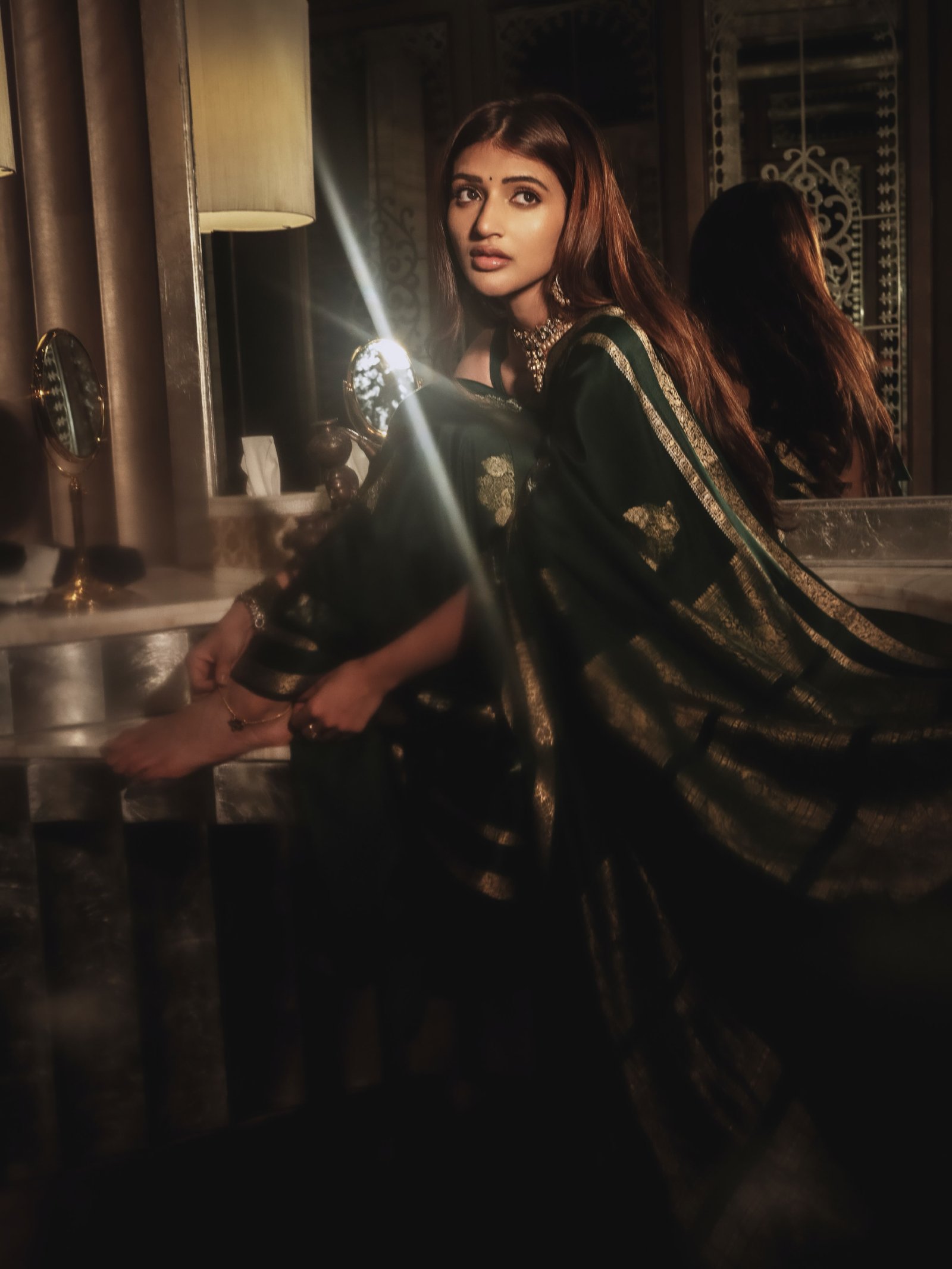 Sreeleela latest traditional outfit