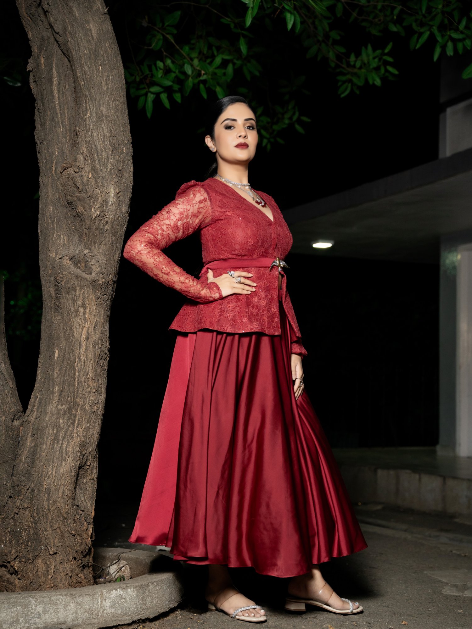 Lace Meets Contemporary Couture