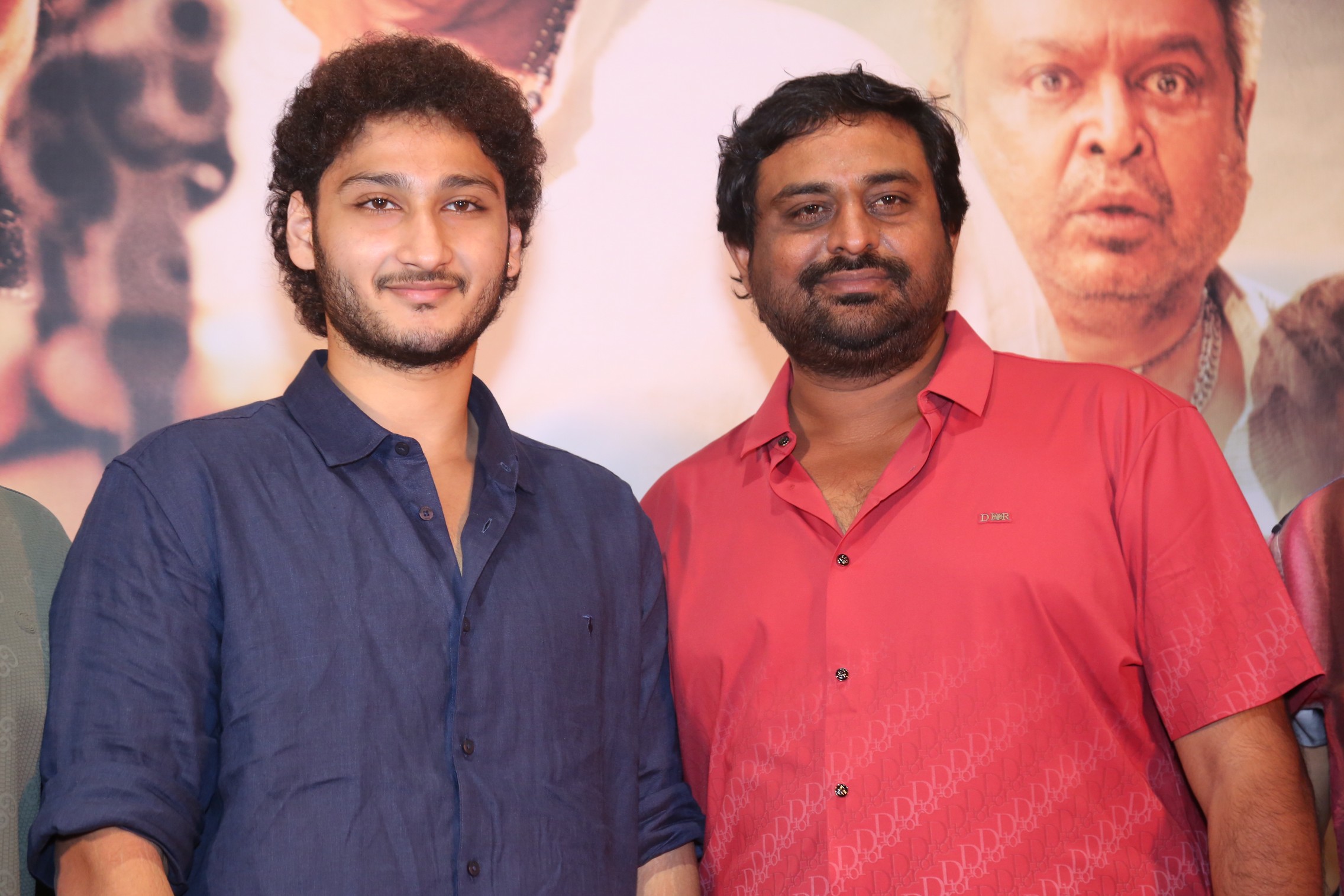 Jai Krishna Ghattamaneni and Ajay Bhupathi at press meet