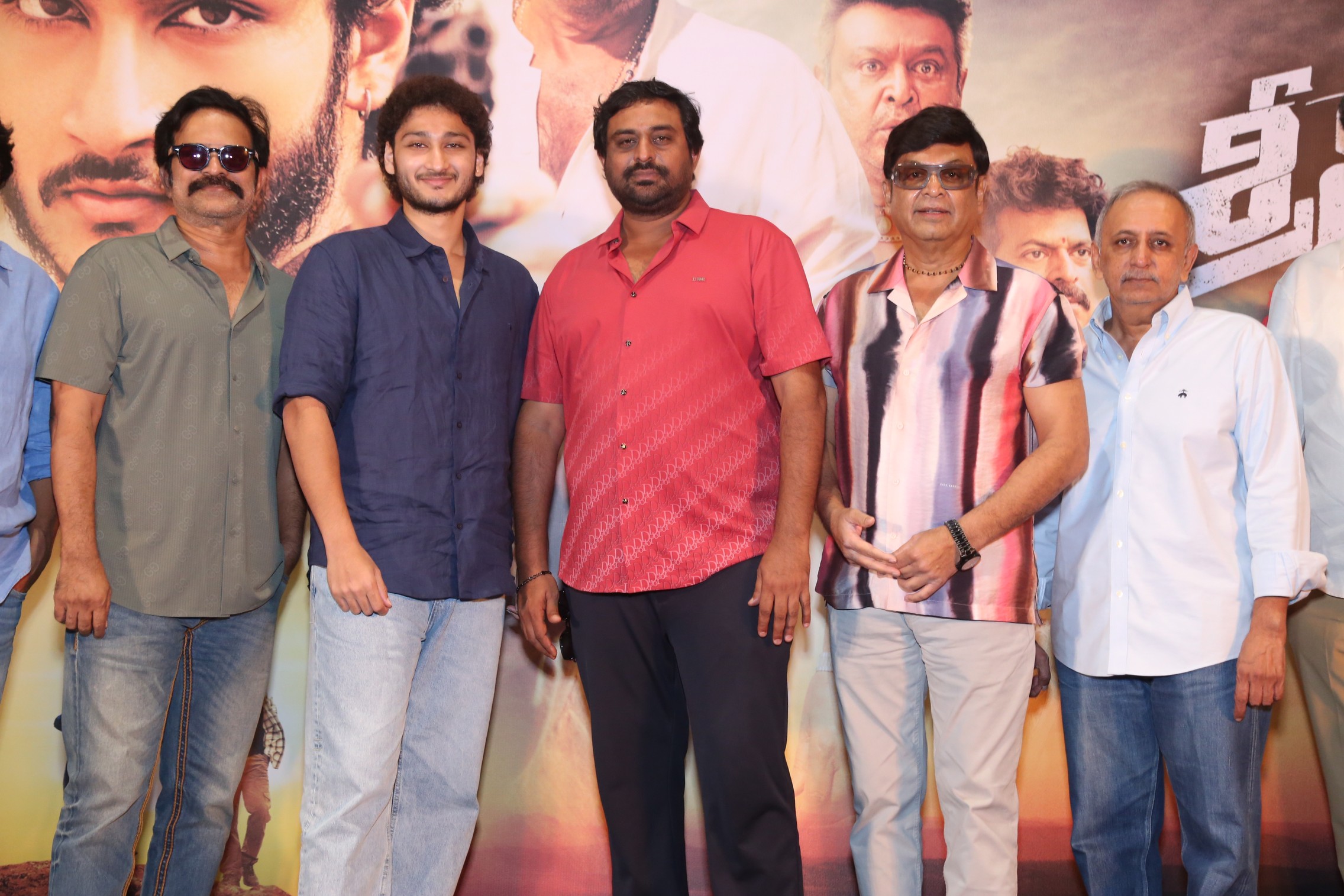 Brahmaji, Jai Krishna and Ajay Bhupathi at press meet