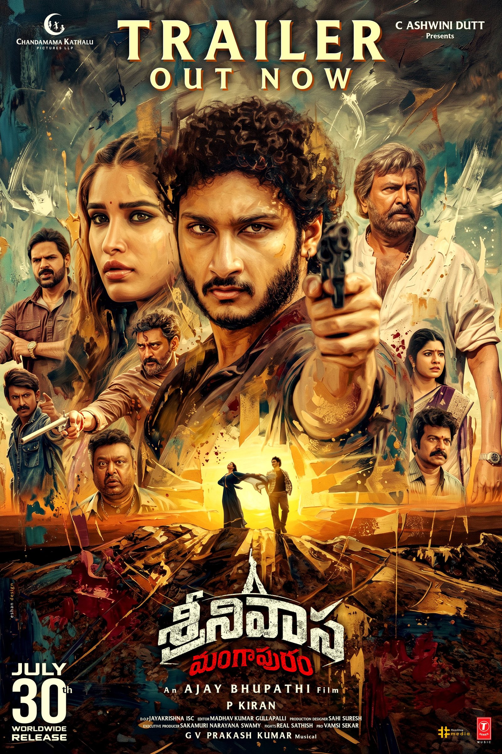 Srinivasa Mangapuram official trailer poster