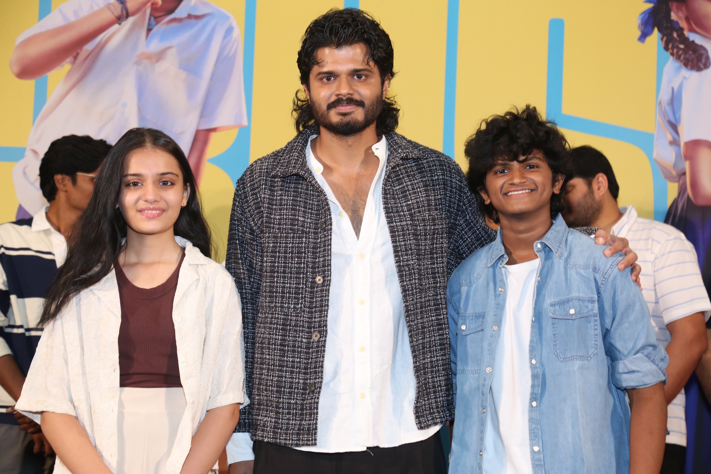 Anand Deverakonda with Summer Holidays cast