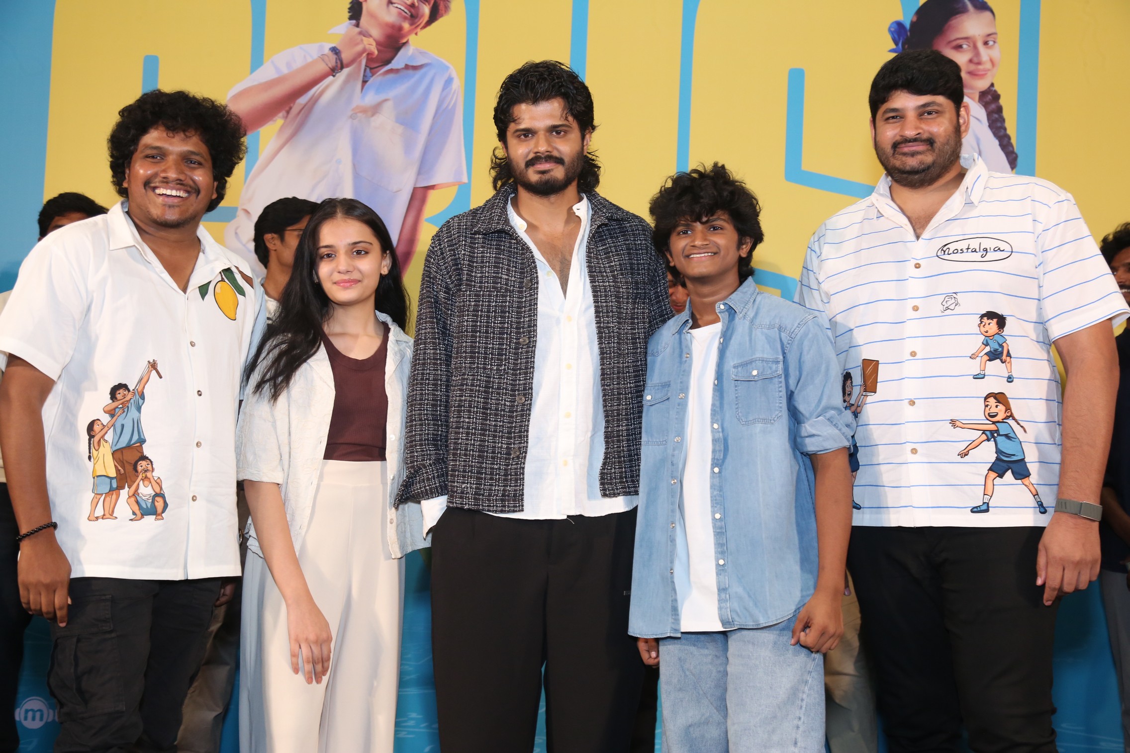 Summer Holidays stars at song launch